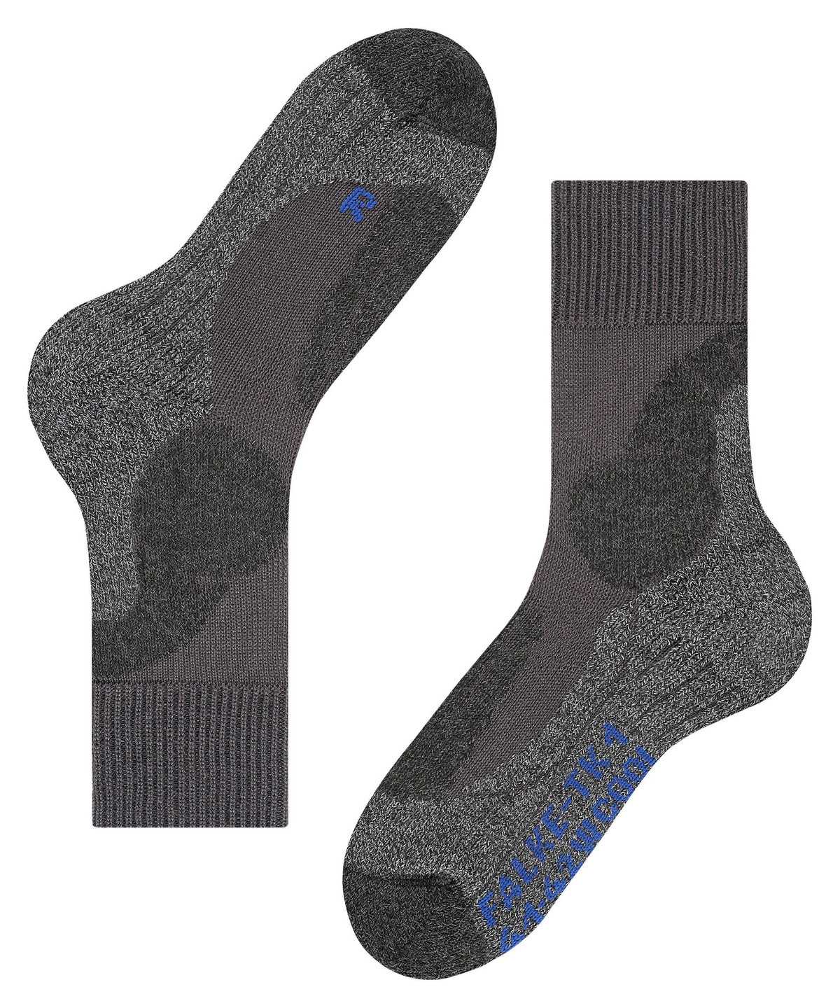 Falke TK1 Adventure Cool Trekking Socks Miesten Sukat Harmaat | 05943BZUW