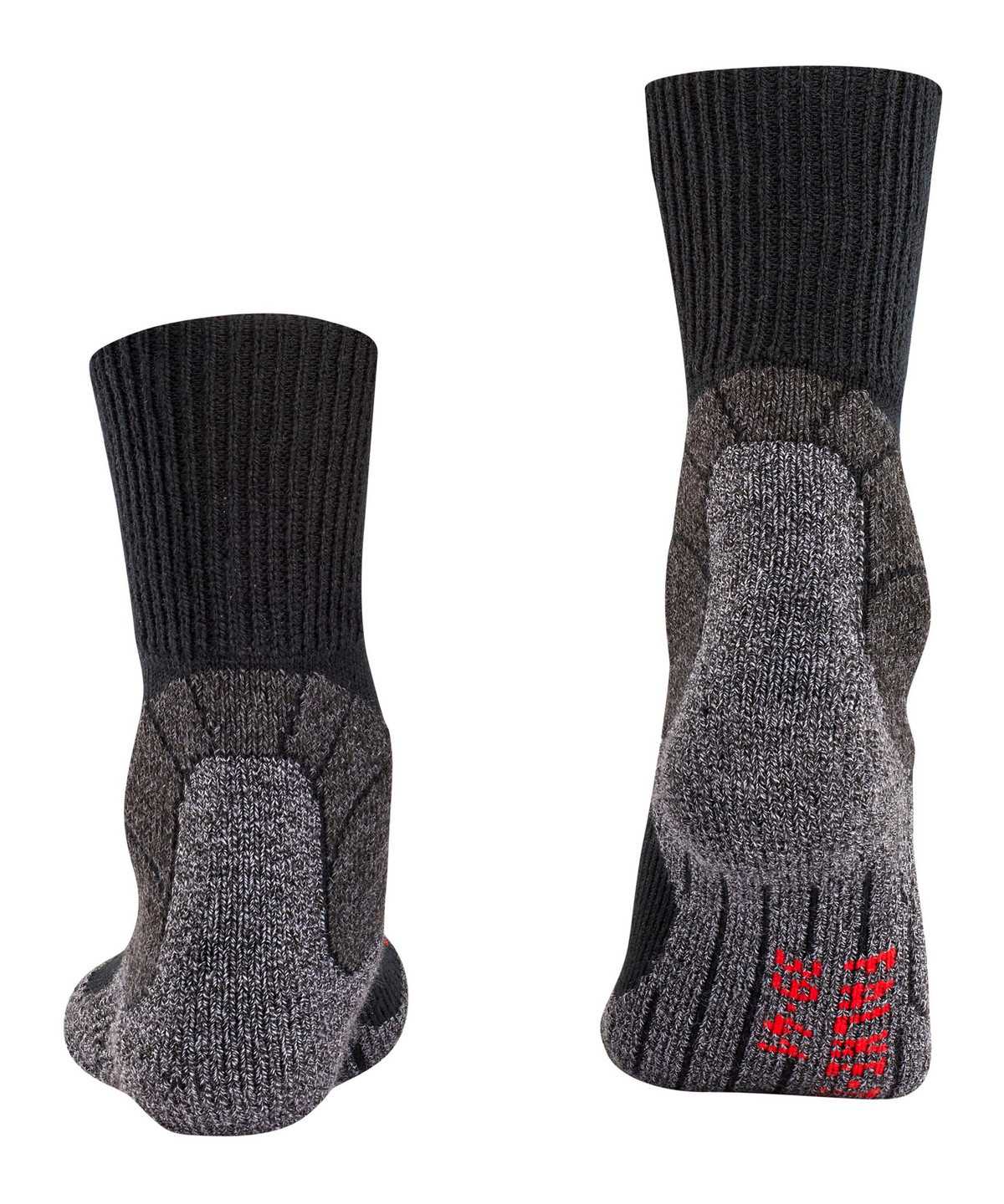 Falke TK1 Adventure Trekking Socks Miesten Sukat Mustat | 84372QSFU