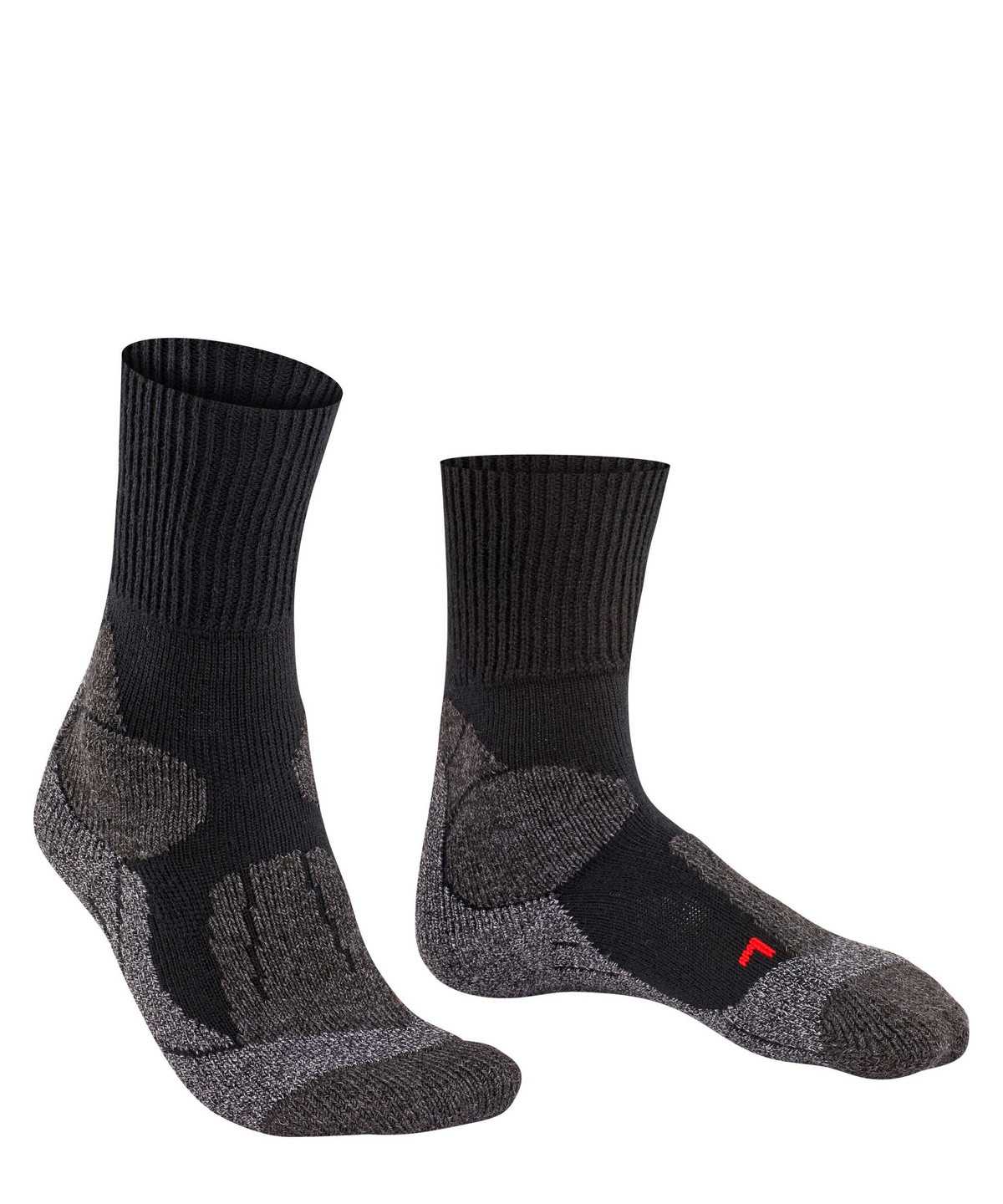 Falke TK1 Adventure Trekking Socks Miesten Sukat Mustat | 84372QSFU