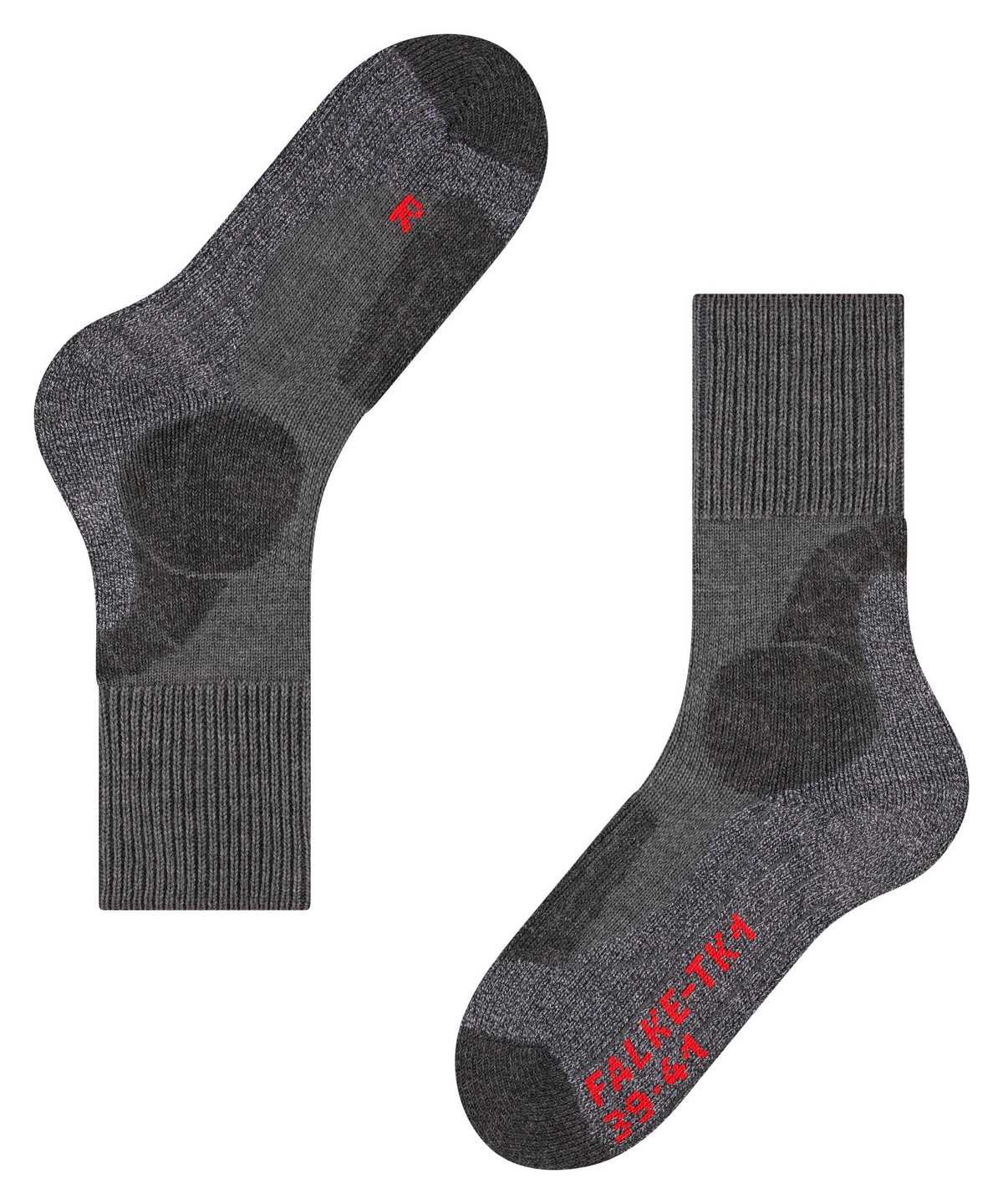 Falke TK1 Adventure Trekking Socks Naisten Sports Socks Harmaat | 48520RFDK