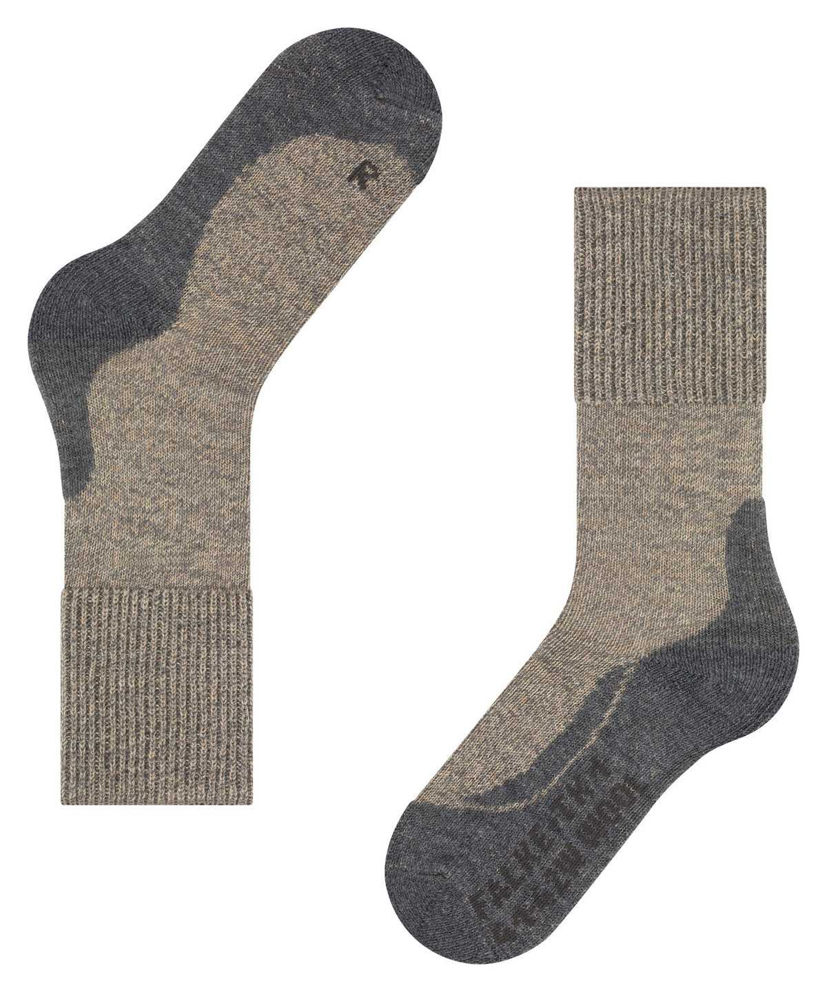 Falke TK1 Adventure Wool Trekking Socks Naisten Sports Socks Beige | 68934VCNZ