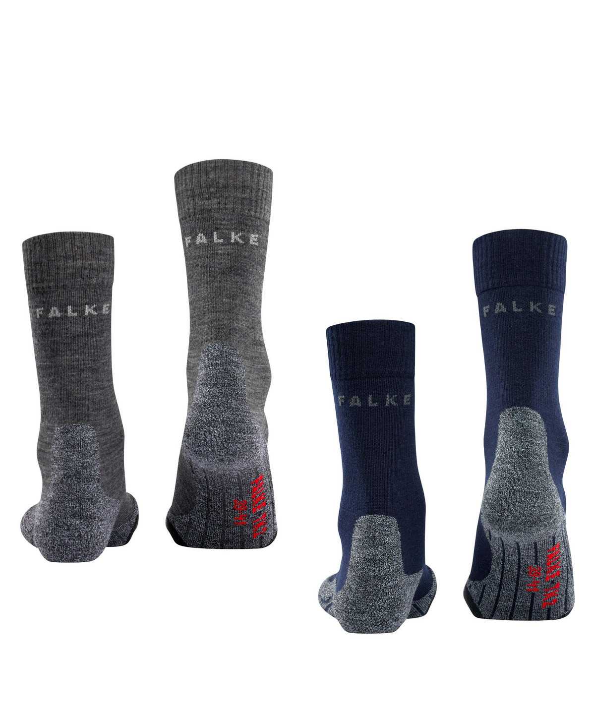 Falke TK2 Explore 2-Pack Socks Naisten Sports Socks Multicolored | 40968CUVB