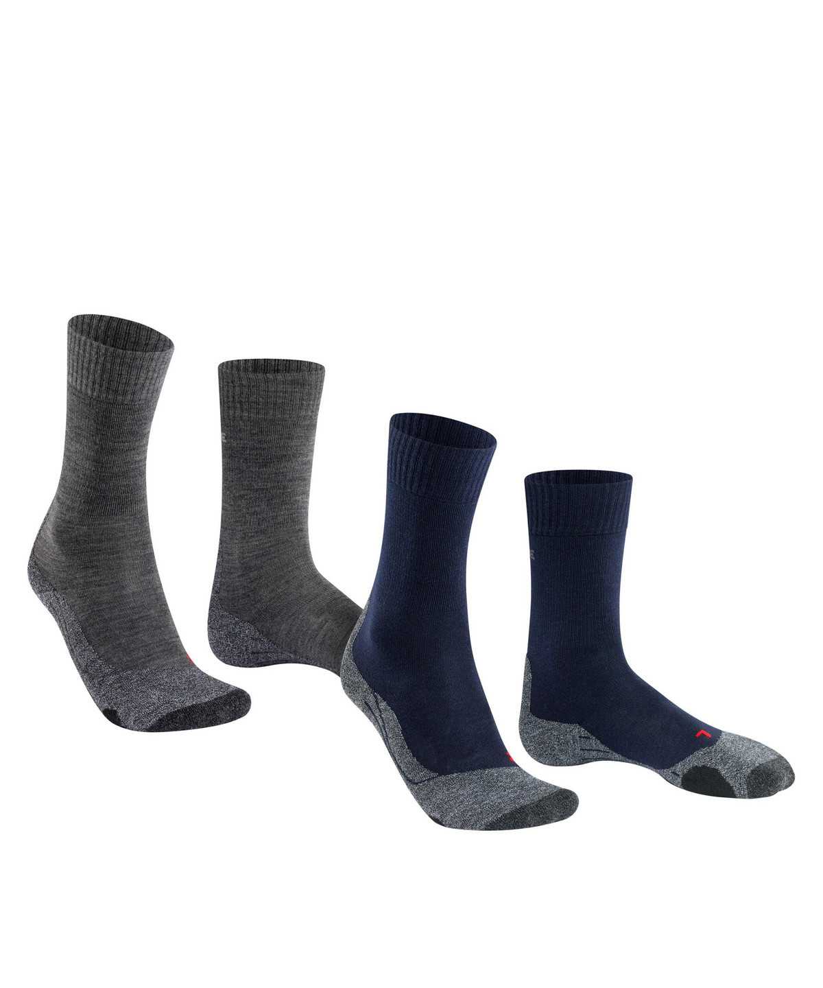 Falke TK2 Explore 2-Pack Socks Naisten Sports Socks Multicolored | 40968CUVB