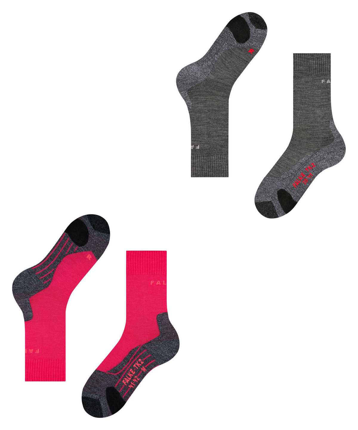 Falke TK2 Explore 2-Pack Socks Naisten Sports Socks Multicolored | 12936DECF