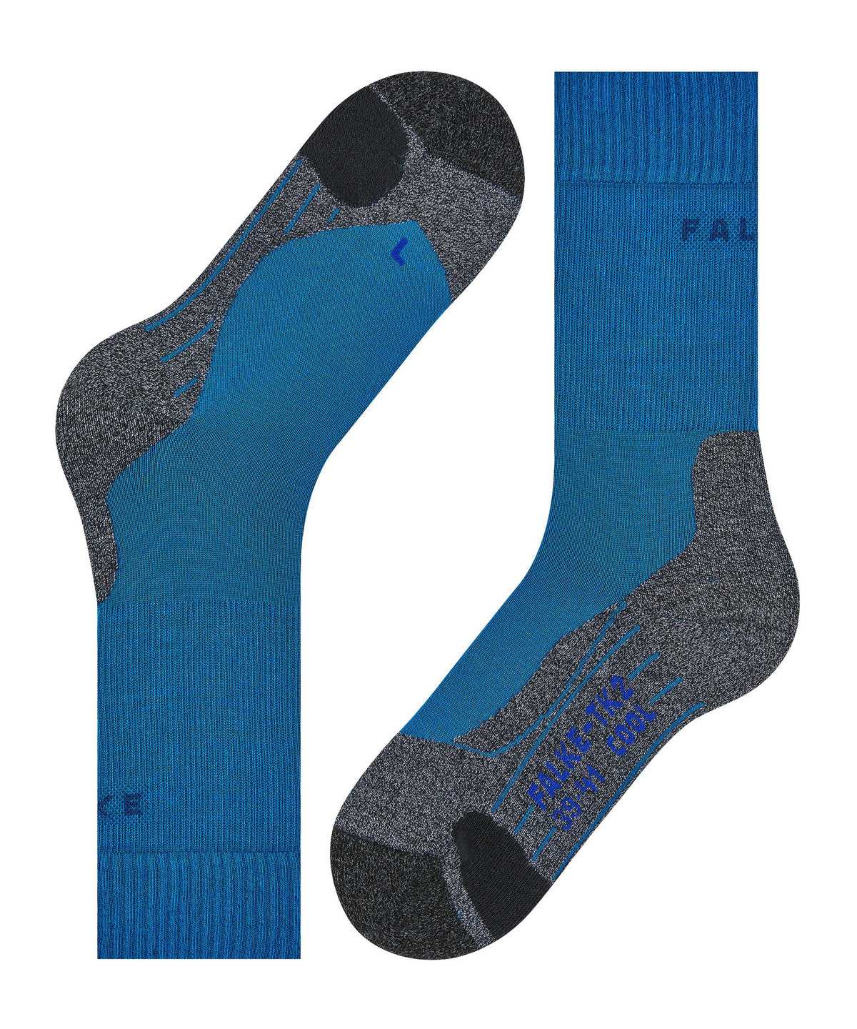 Falke TK2 Explore Cool Trekking Socks Miesten Sukat Sininen | 36450JKFQ