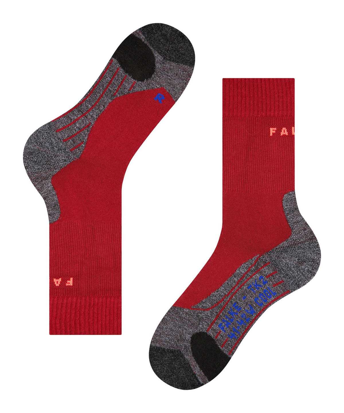 Falke TK2 Explore Cool Trekking Socks Naisten Sports Socks Punainen | 97146QWGP