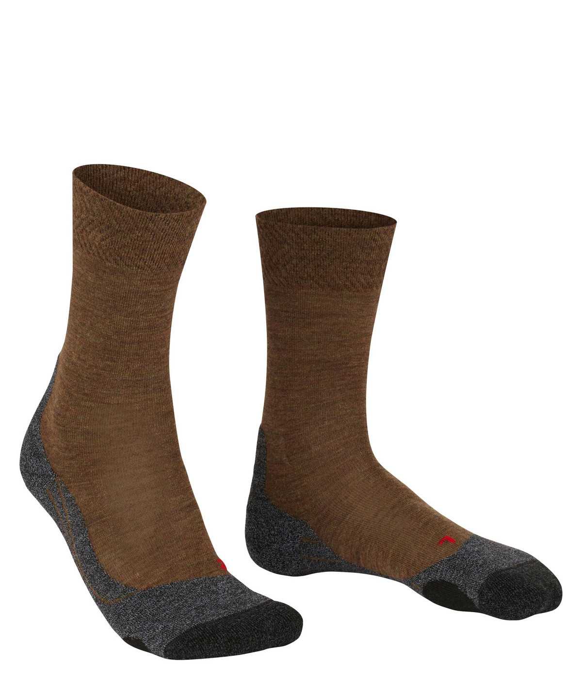 Falke TK2 Explore Melange Trekking Socks Miesten Sukat Ruskea | 62451JLCI