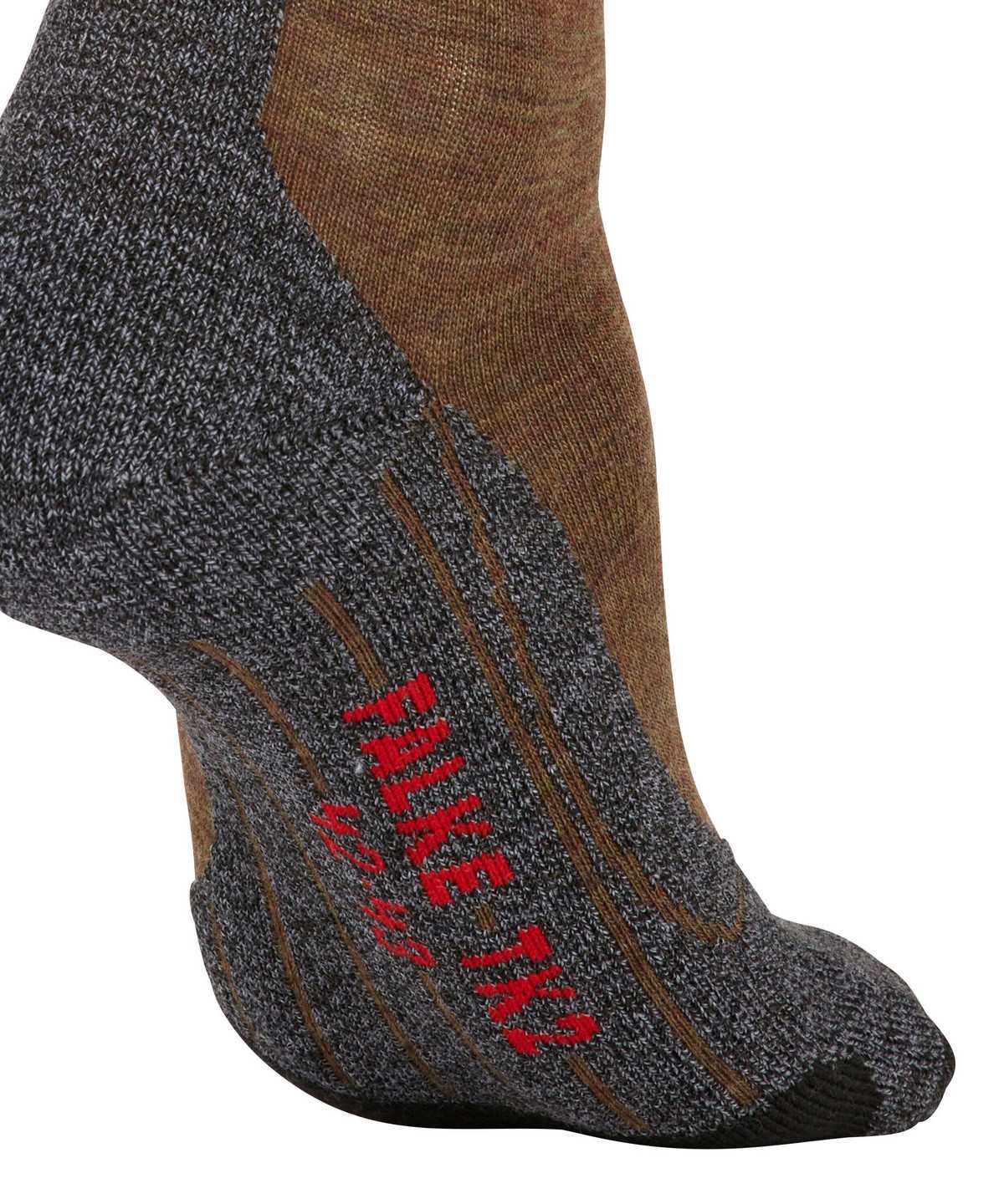 Falke TK2 Explore Melange Trekking Socks Miesten Sukat Ruskea | 62451JLCI