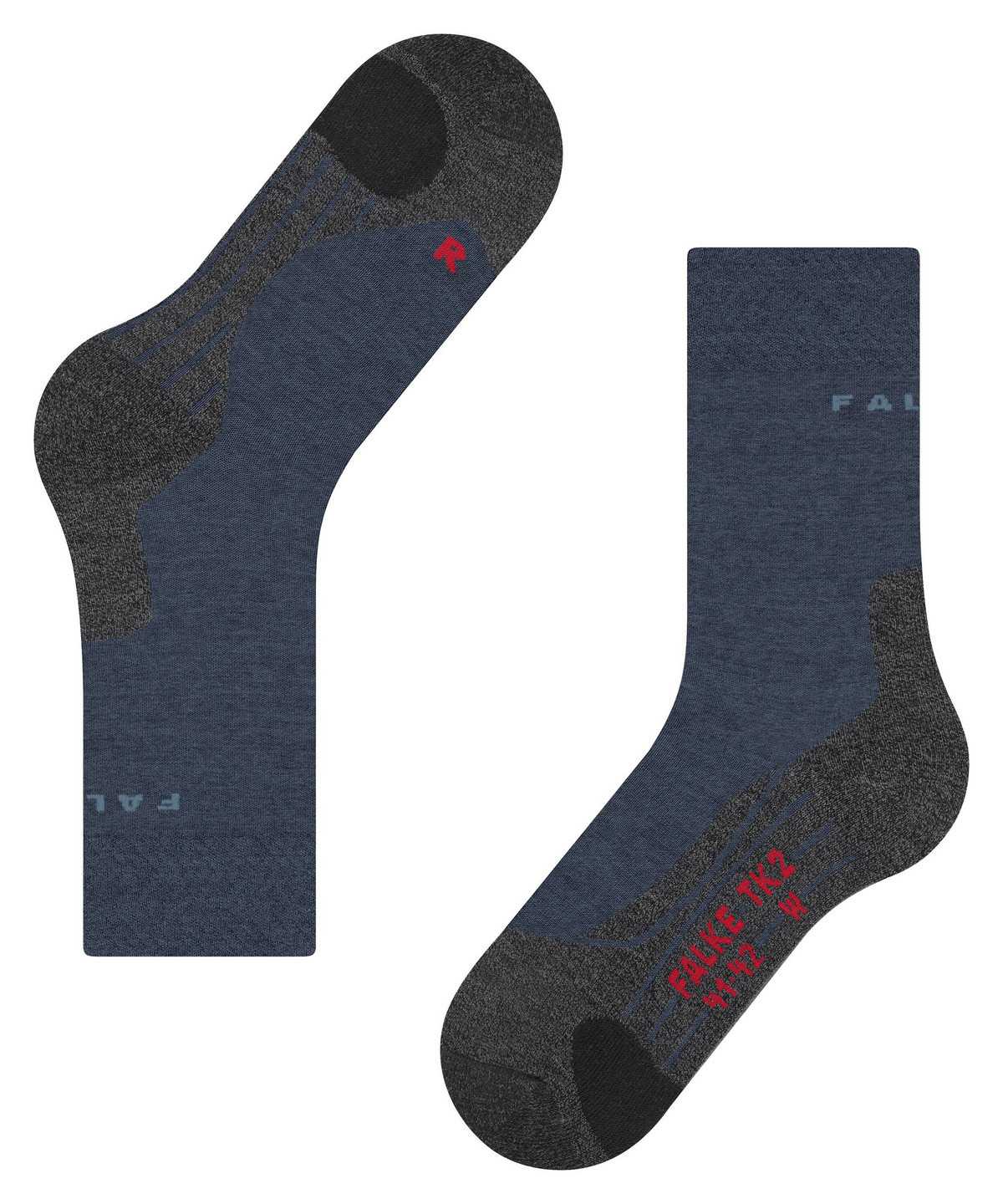 Falke TK2 Explore Melange Trekking Socks Miesten Sukat Sininen | 78914EMOT