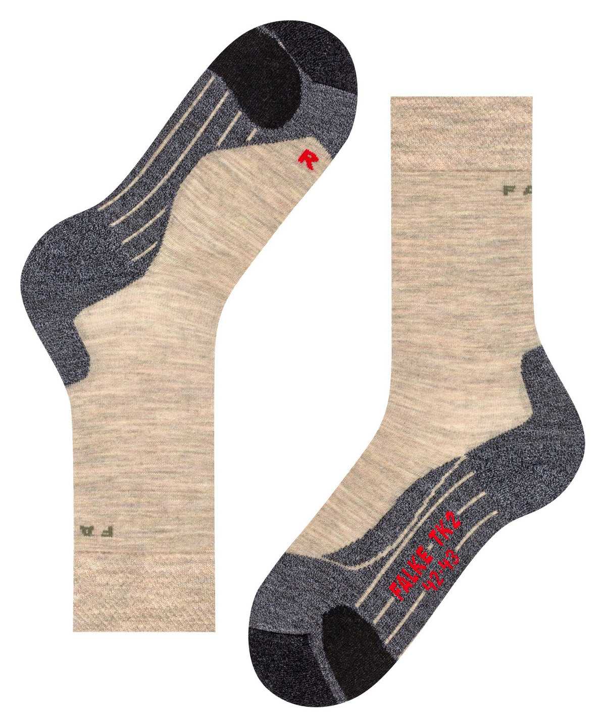 Falke TK2 Explore Melange Trekking Socks Miesten Sukat Vihreä | 96308JTEU