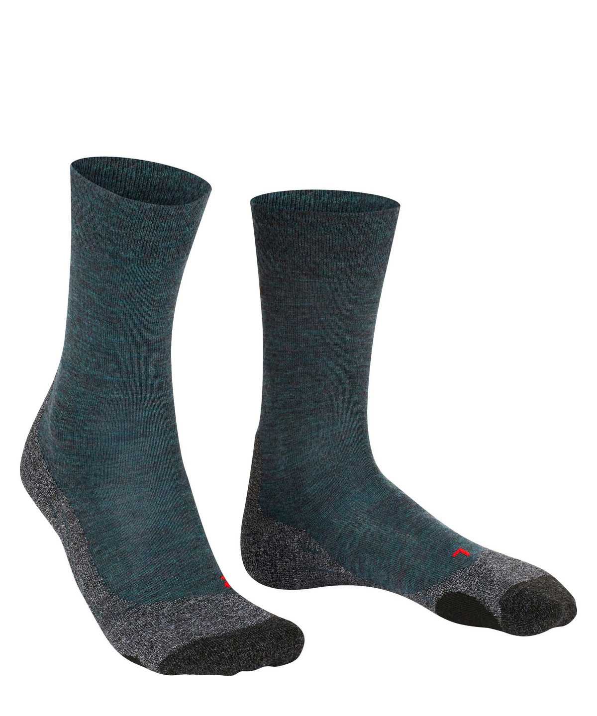 Falke TK2 Explore Melange Trekking Socks Miesten Sukat Vihreä | 47201SMYL