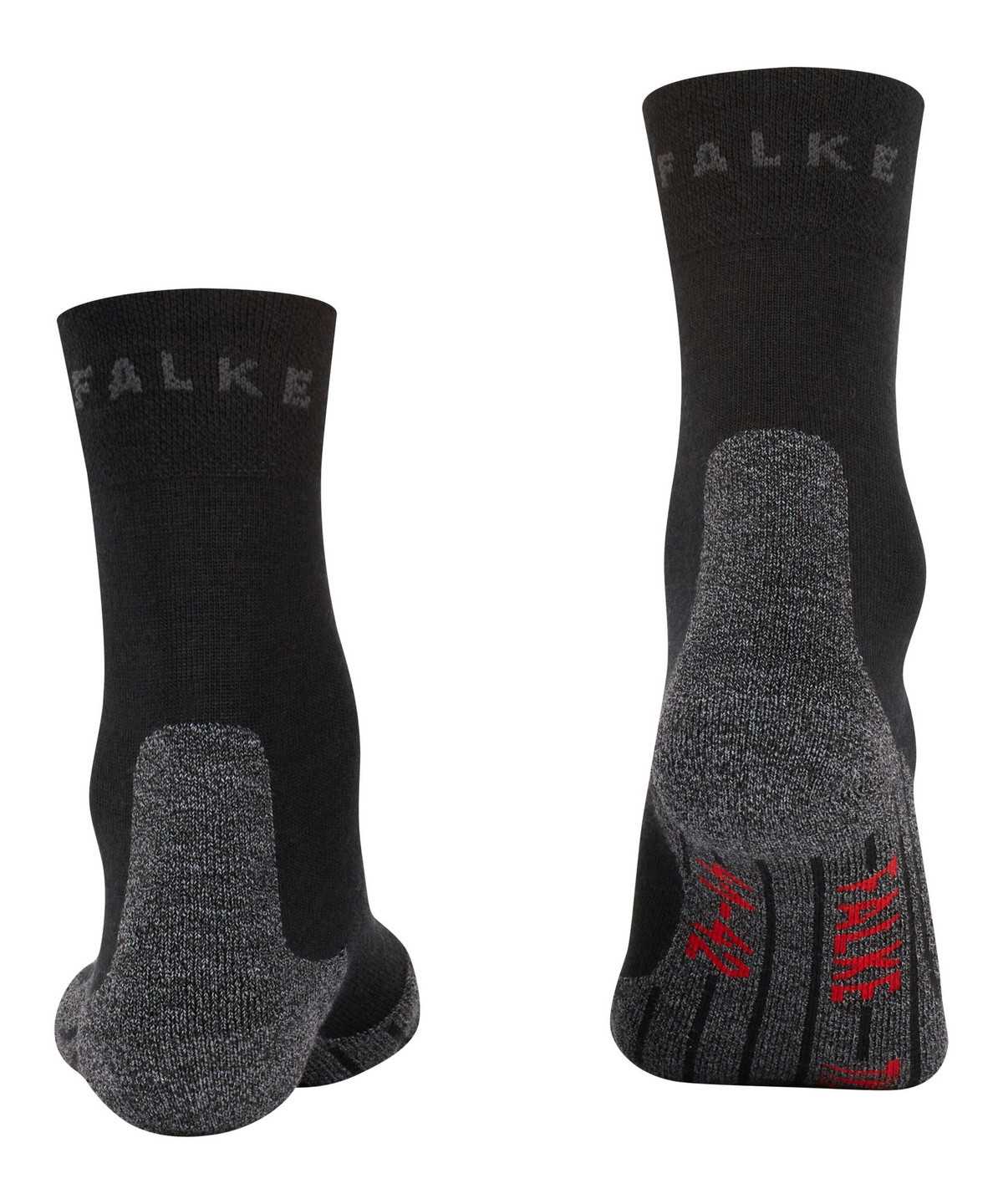 Falke TK2 Explore Sensitive Trekking Socks Miesten Sukat Mustat | 54621WEQR