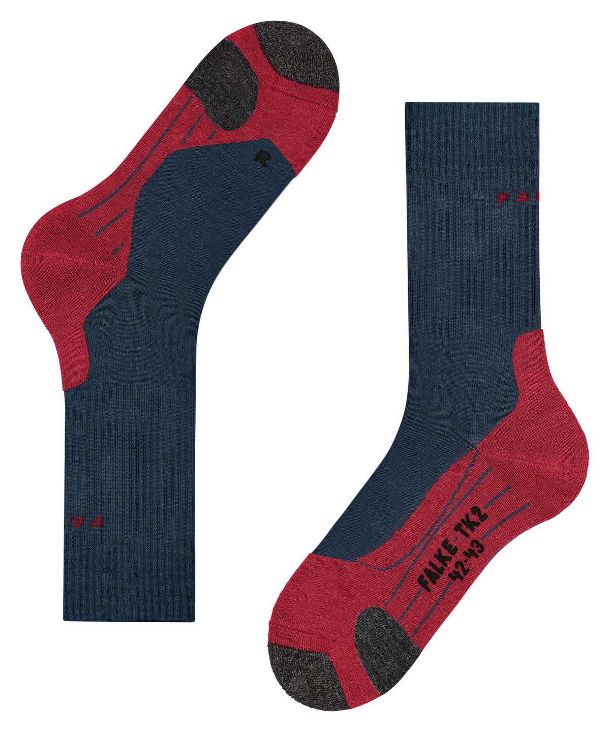 Falke TK2 Explore Trekking Socks Miesten Sukat Sininen | 06248RCOX