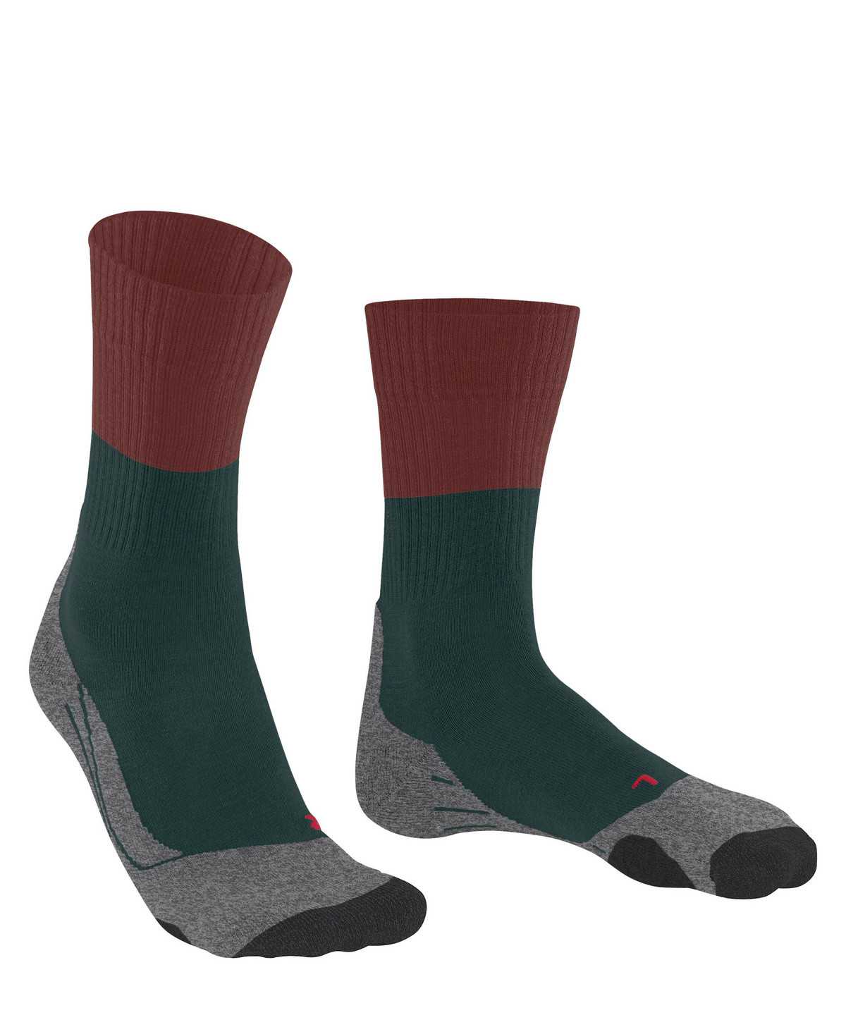 Falke TK2 Explore Trekking Socks Miesten Sukat Vihreä | 10592UPWS