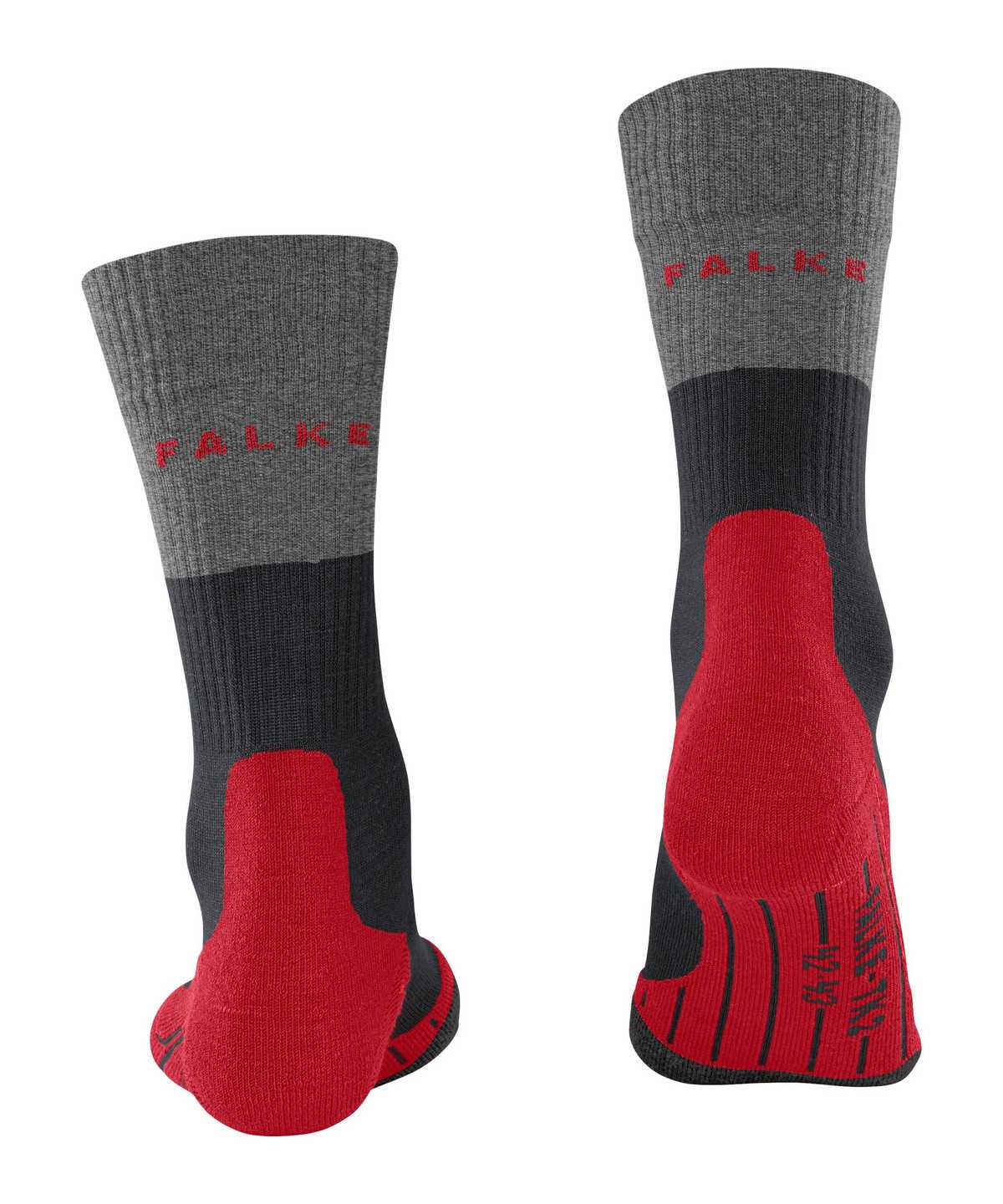 Falke TK2 Explore Trekking Socks Miesten Sukat Mustat | 14765TCUO