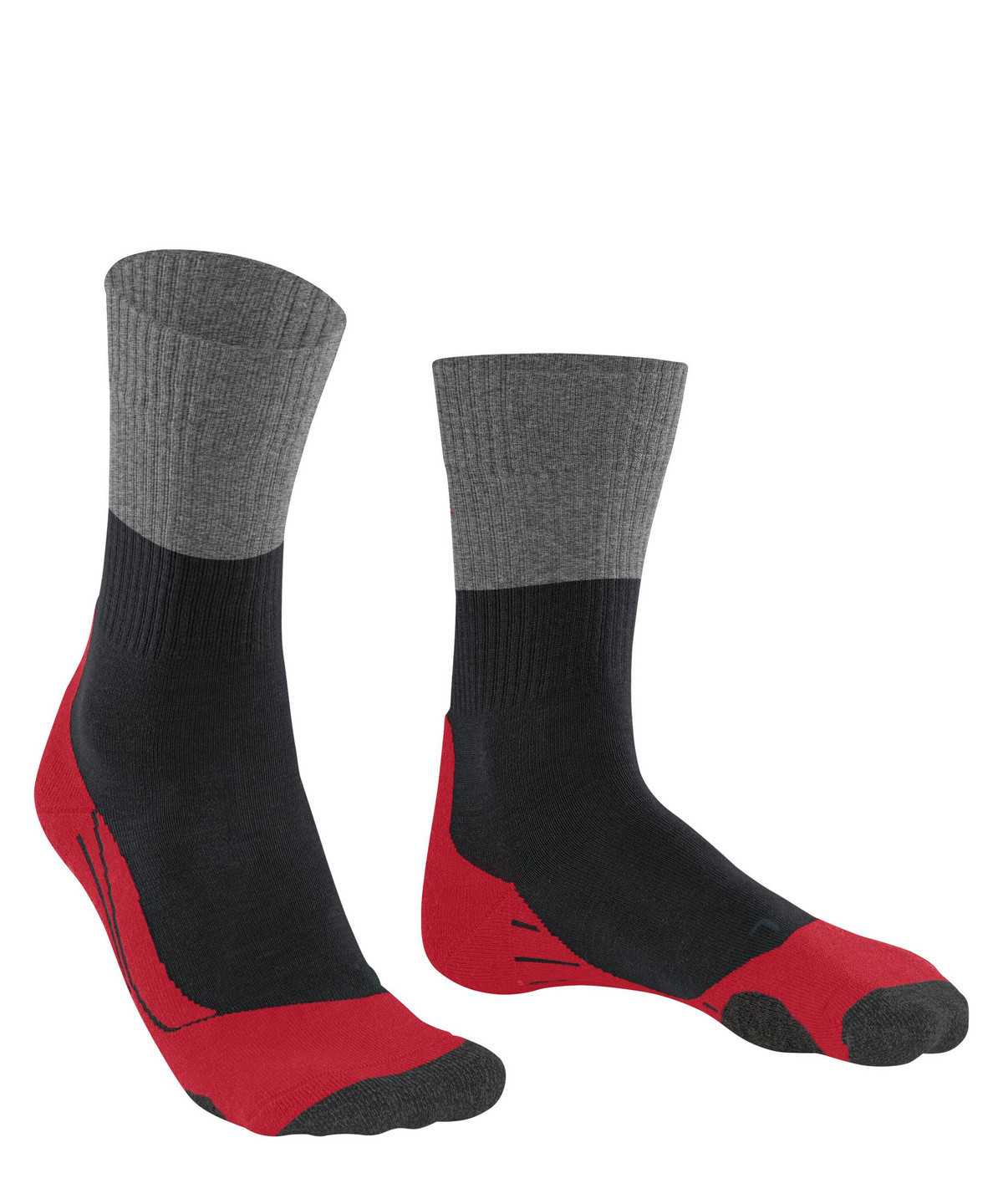 Falke TK2 Explore Trekking Socks Miesten Sukat Mustat | 14765TCUO