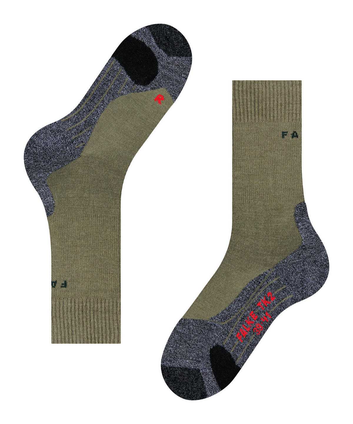 Falke TK2 Explore Trekking Socks Miesten Sukat Vihreä | 15248TJLQ