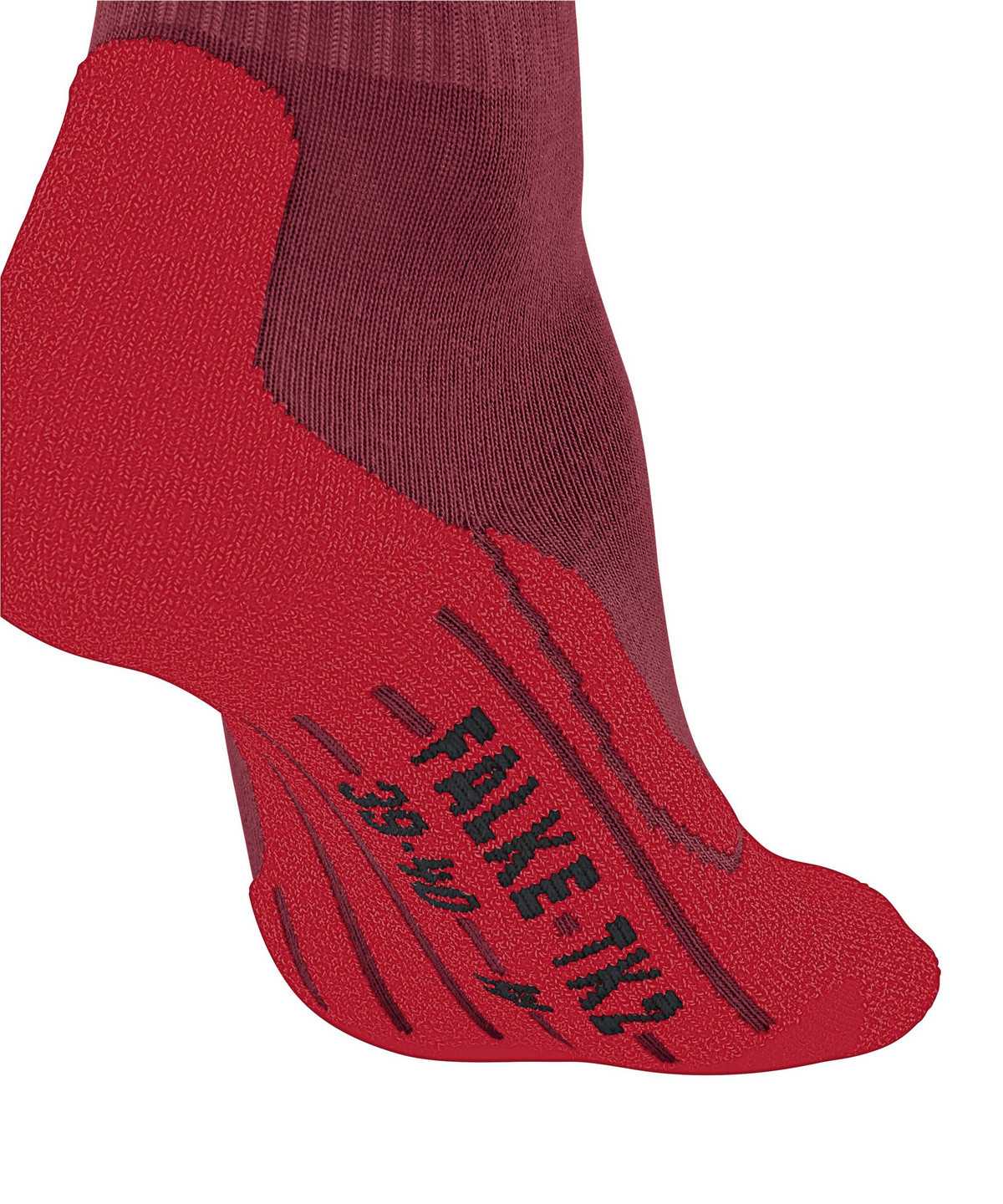 Falke TK2 Explore Trekking Socks Naisten Sports Socks Punainen | 25091SLIK