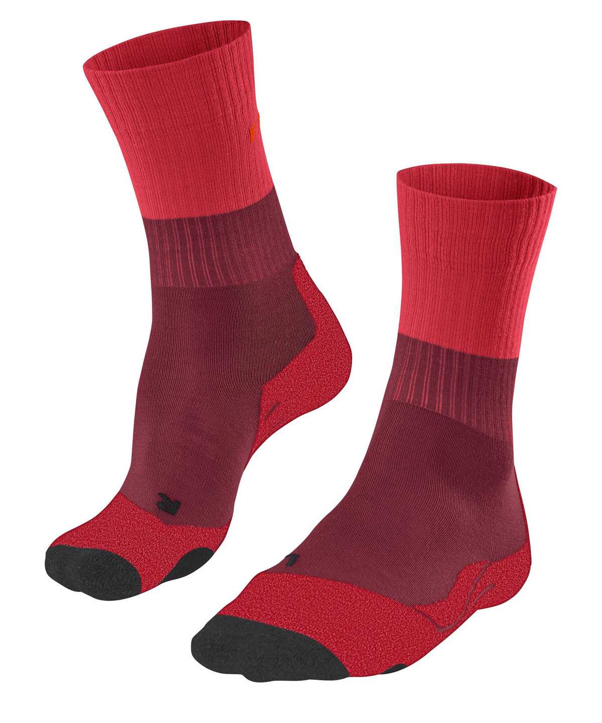 Falke TK2 Explore Trekking Socks Naisten Sports Socks Punainen | 25091SLIK