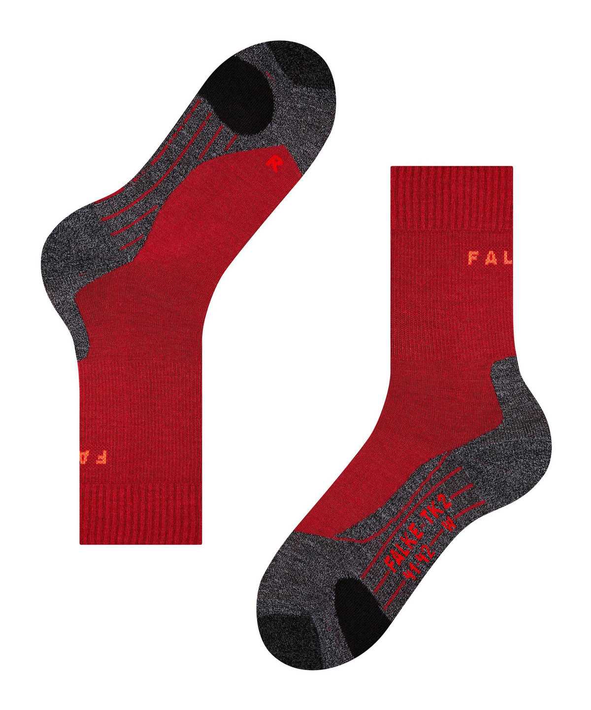 Falke TK2 Explore Trekking Socks Naisten Sports Socks Punainen | 63580OLBI