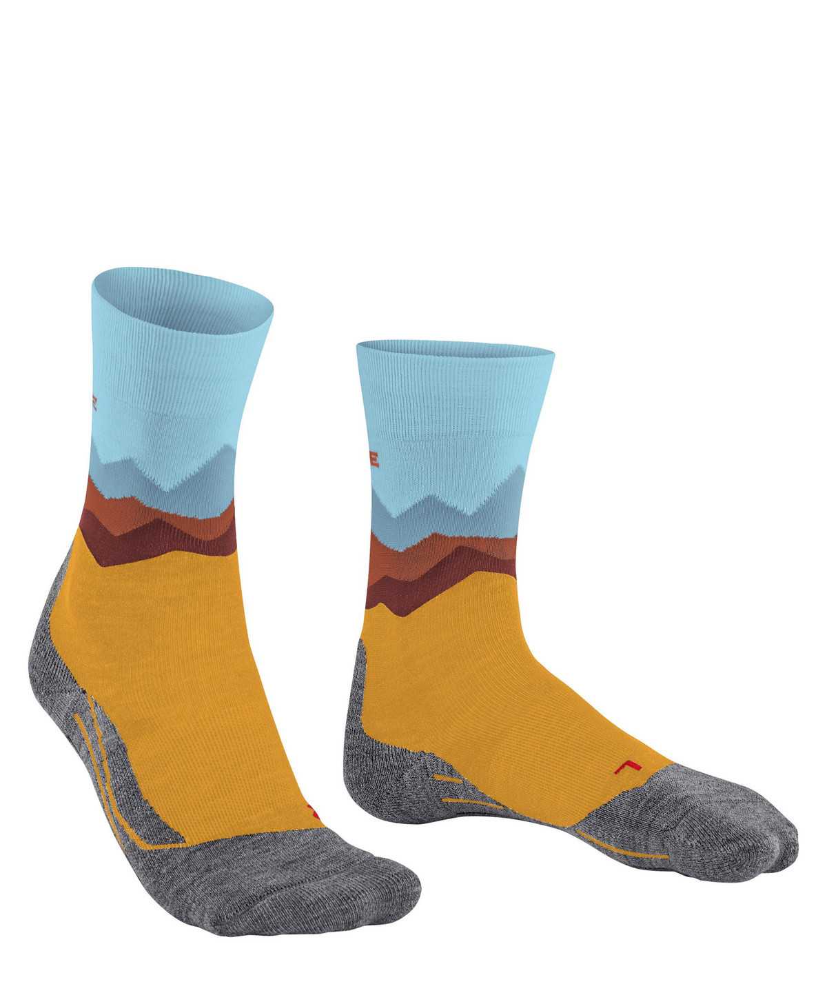 Falke TK2 Explore Trekking Socks Naisten Sports Socks Keltainen | 76135ITUW