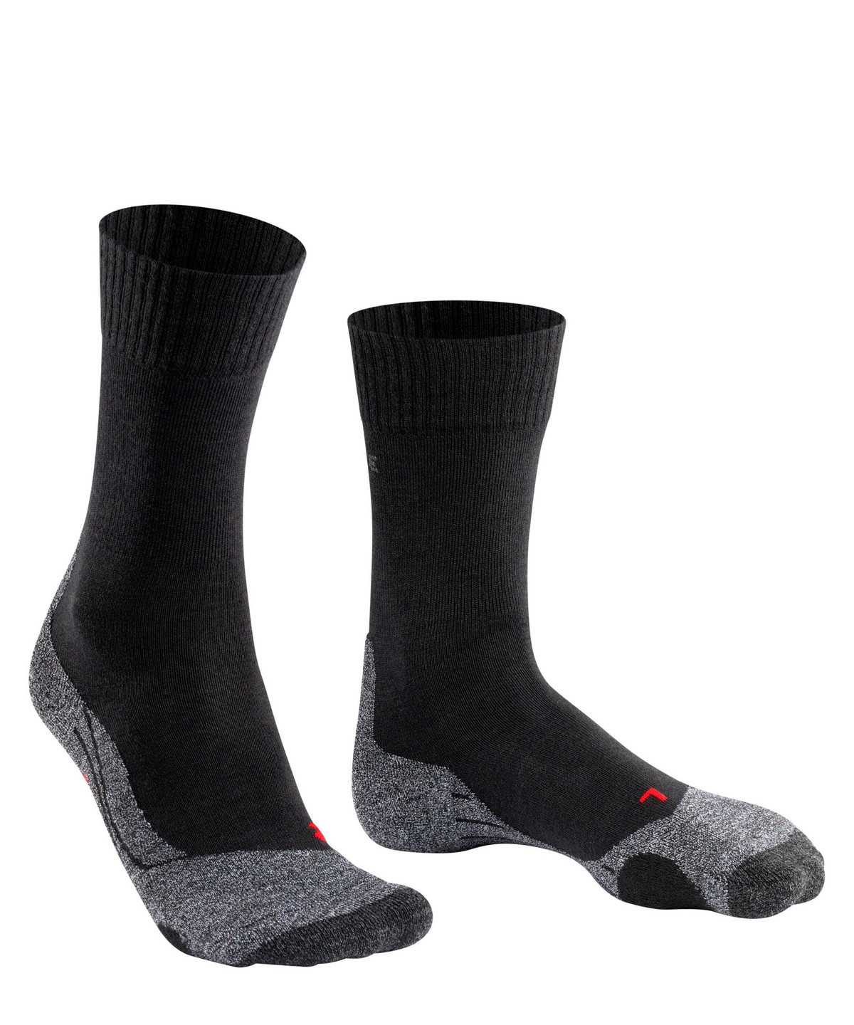 Falke TK2 Explore Trekking Socks Naisten Sports Socks Mustat | 97634EAST