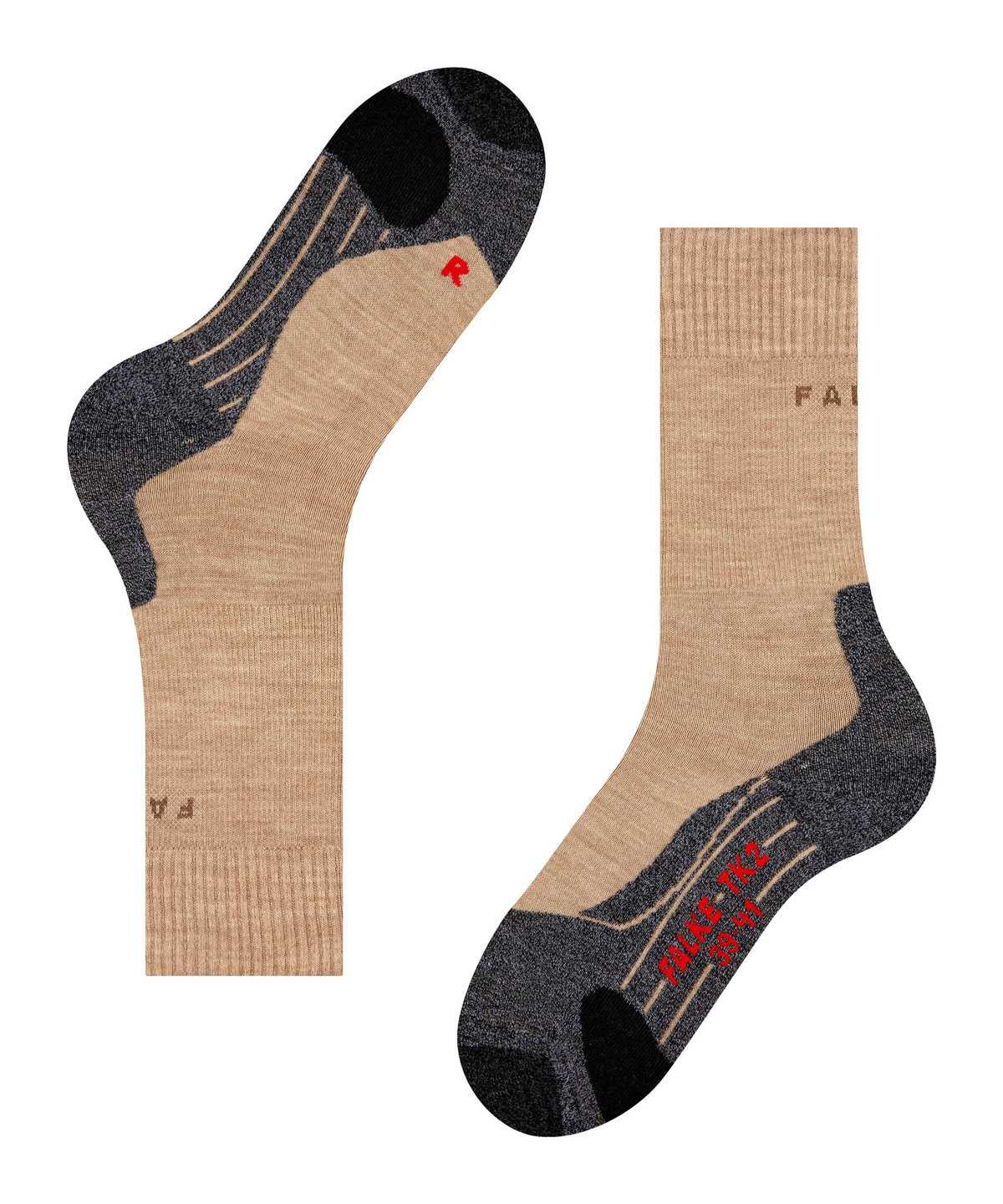 Falke TK2 Explore Trekking Socks Naisten Sports Socks Beige | 98421IRHT