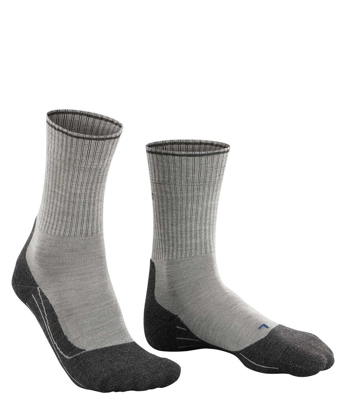 Falke TK2 Explore Wool Silk Trekking Socks Miesten Sukat Harmaat | 23408EOZU