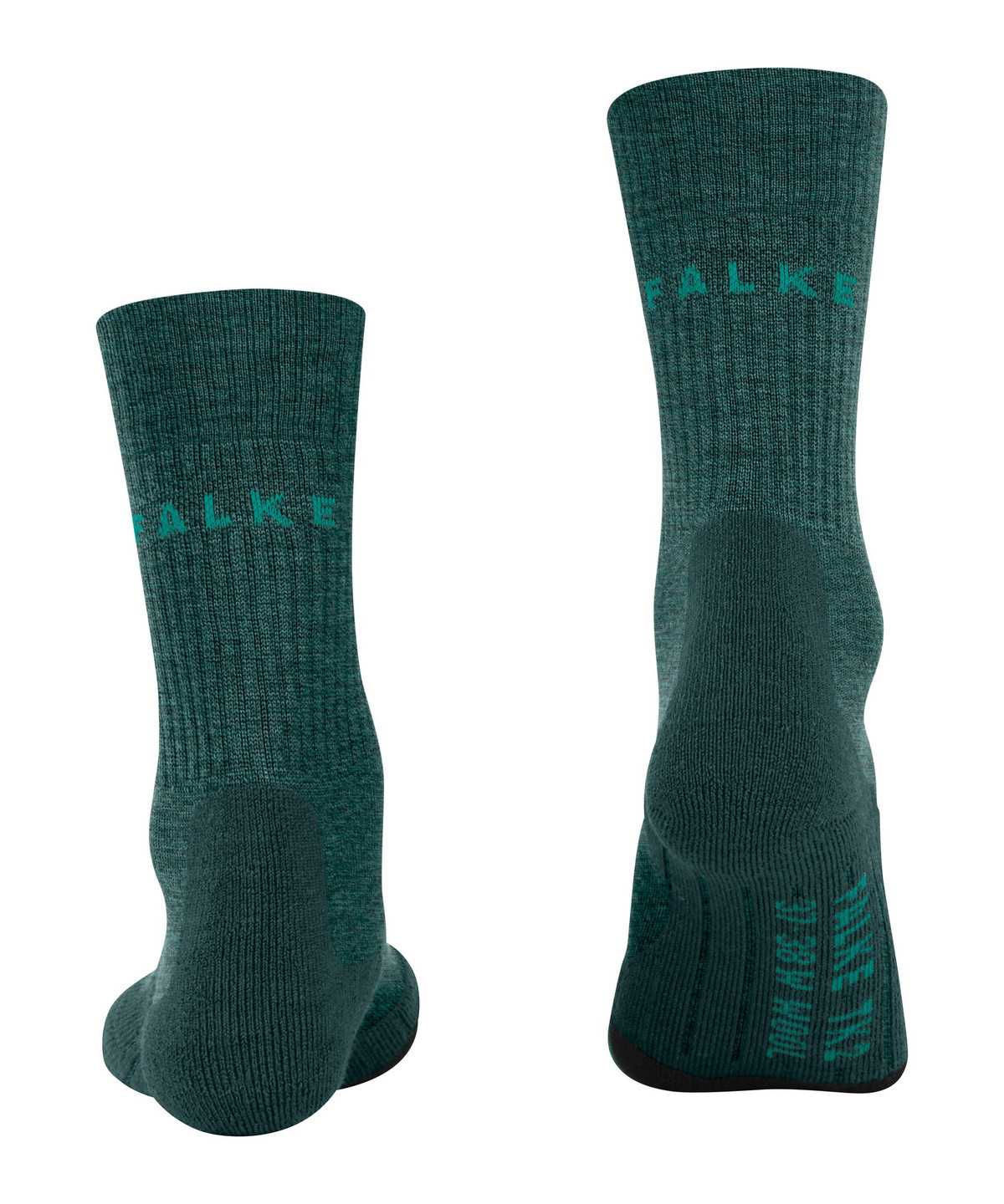 Falke TK2 Explore Wool Trekking Socks Miesten Sukat Vihreä | 01678OIYG