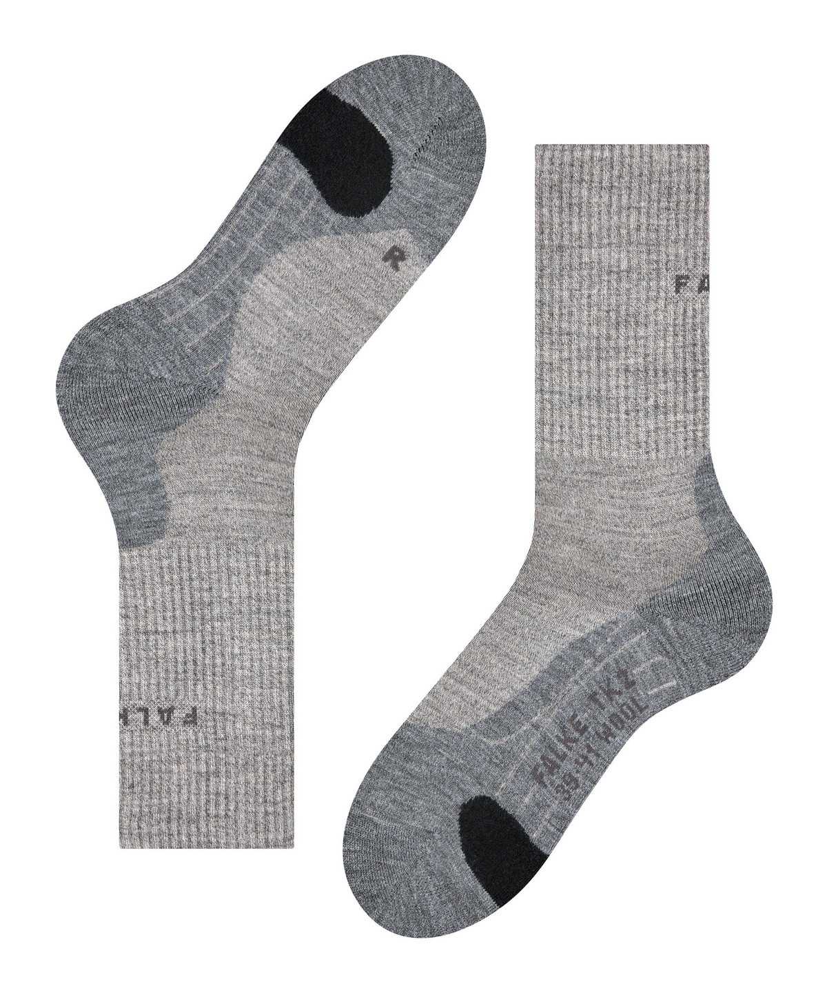 Falke TK2 Explore Wool Trekking Socks Naisten Sports Socks Beige | 78245NHBY