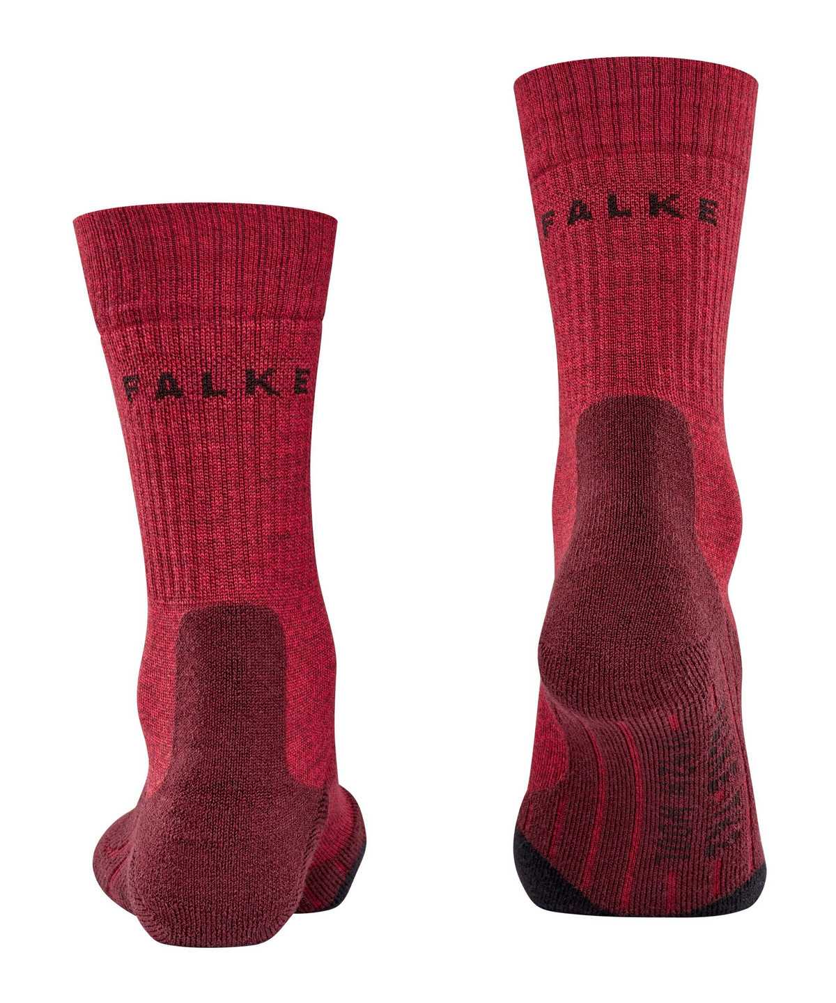 Falke TK2 Explore Wool Trekking Socks Naisten Sports Socks Punainen | 30921KSMG