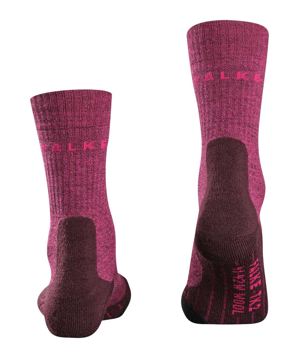 Falke TK2 Explore Wool Trekking Socks Naisten Sports Socks Punainen | 32956PSTR