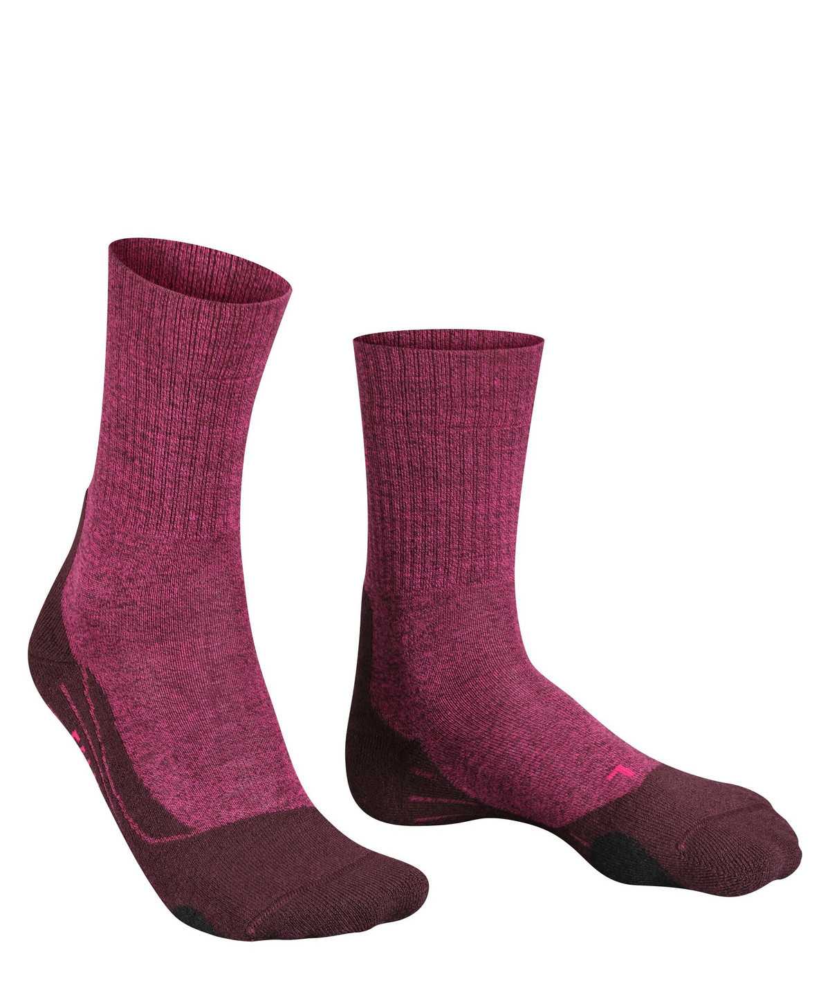 Falke TK2 Explore Wool Trekking Socks Naisten Sports Socks Punainen | 32956PSTR