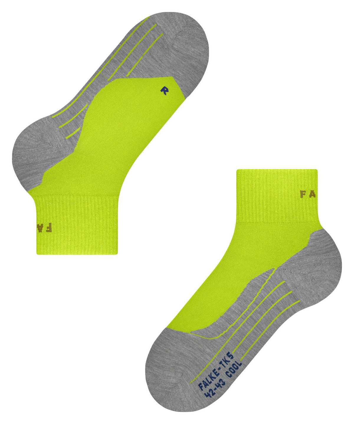 Falke TK5 Wander Cool Short Trekking Short sock Naisten Sports Socks Vihreä | 73051IDHO