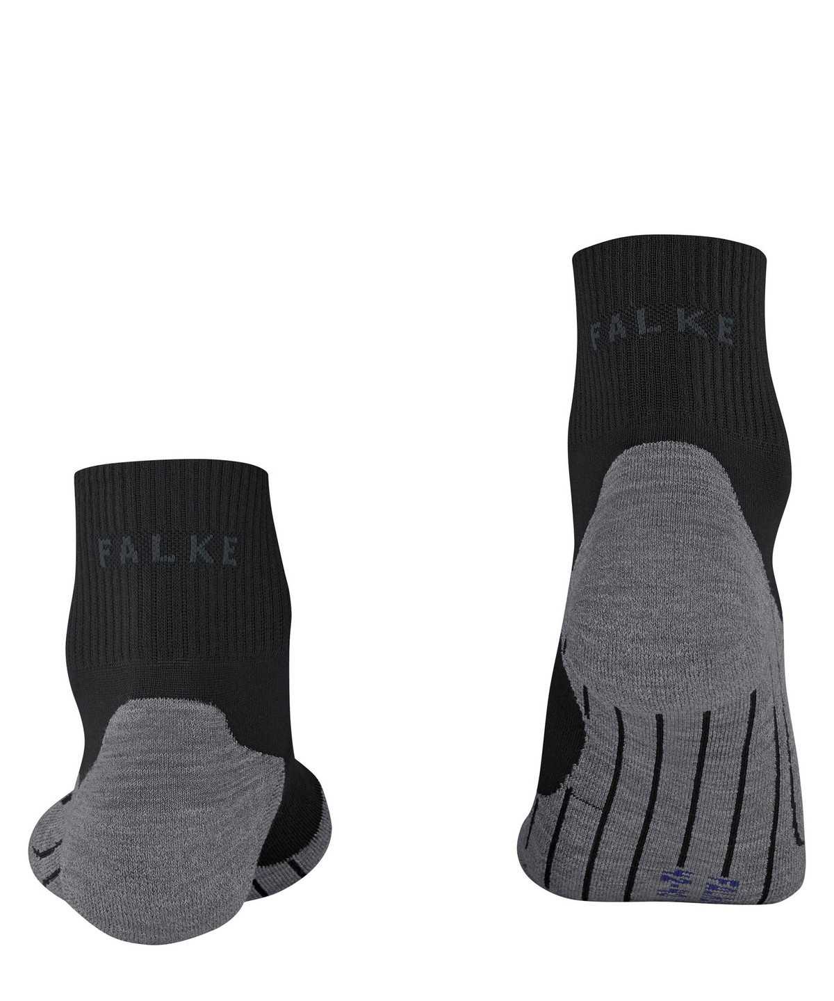 Falke TK5 Wander Cool Short Trekking Short sock Naisten Sports Socks Mustat | 24618QNHU