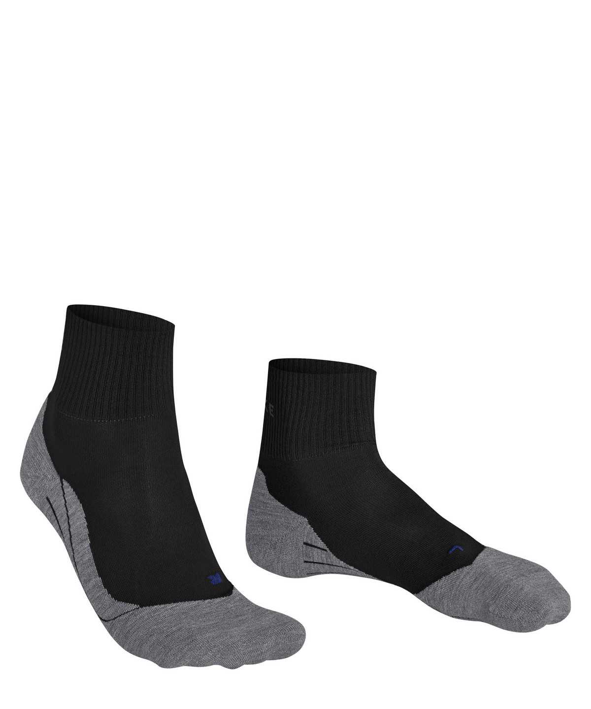 Falke TK5 Wander Cool Short Trekking Short sock Naisten Sports Socks Mustat | 24618QNHU