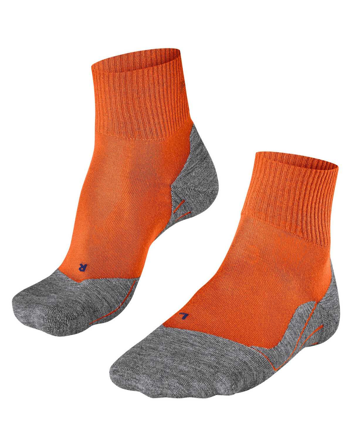 Falke TK5 Wander Cool Short Trekking Short sock Miesten Sukat Oranssi | 73658VFNT