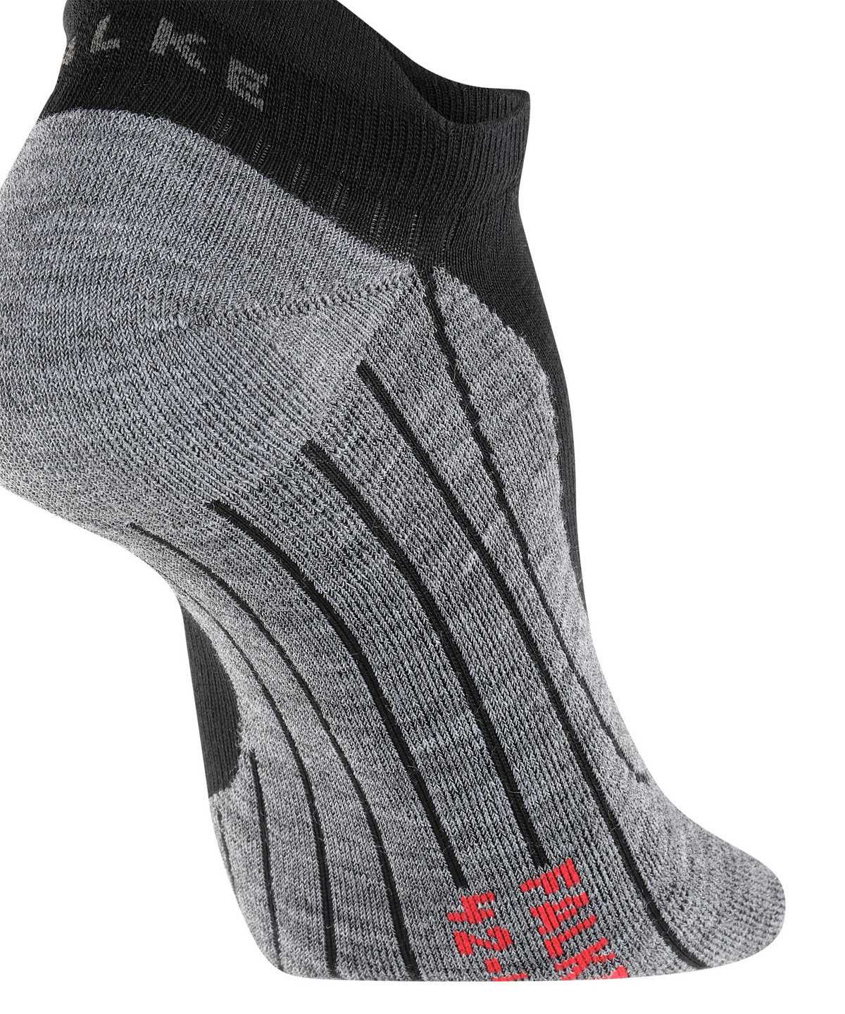 Falke TK5 Wander Invisible Trekking Invisibles Miesten No Show Socks Mustat | 03674KPHF