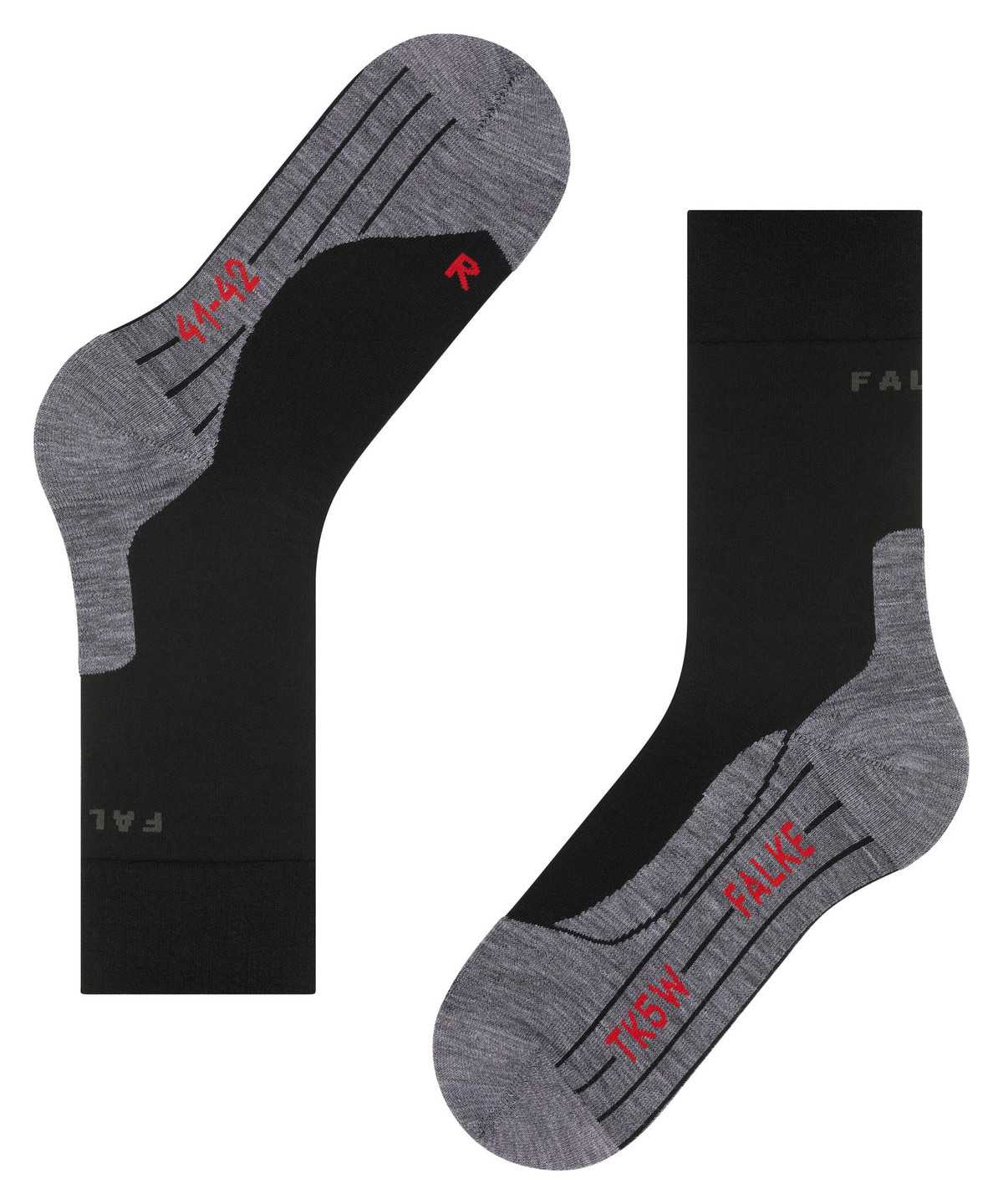 Falke TK5 Wander Trekking Socks Miesten Sukat Mustat | 95736GWKC