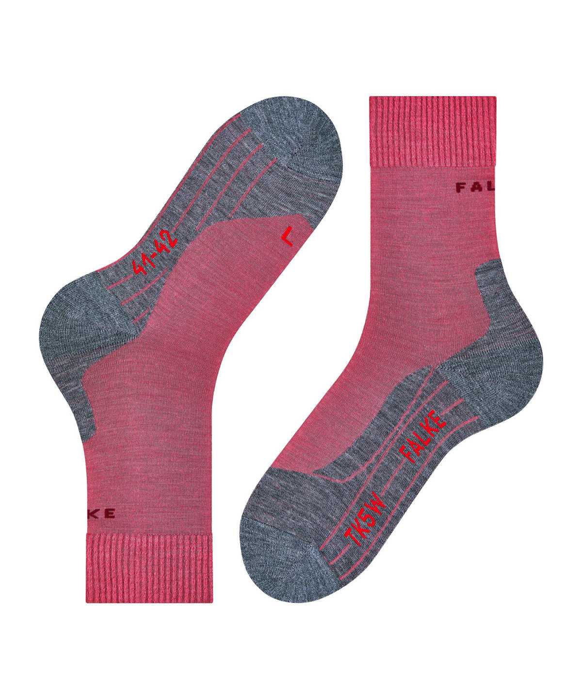 Falke TK5 Wander Trekking Socks Naisten Sports Socks Punainen | 81245RDLA