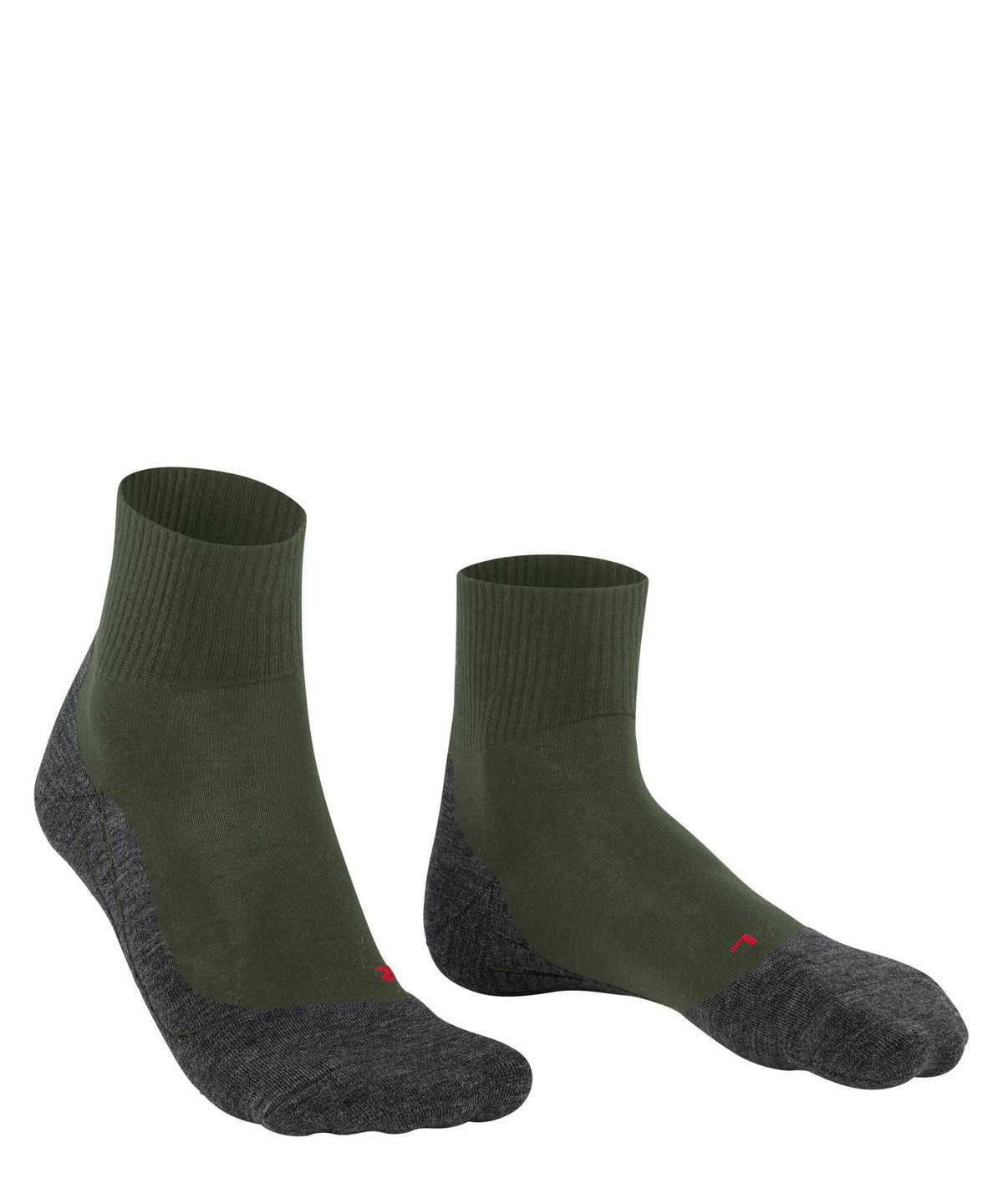 Falke TK5 Wander Wool Short Trekking Short sock Naisten Sports Socks Vihreä | 13045PFCJ