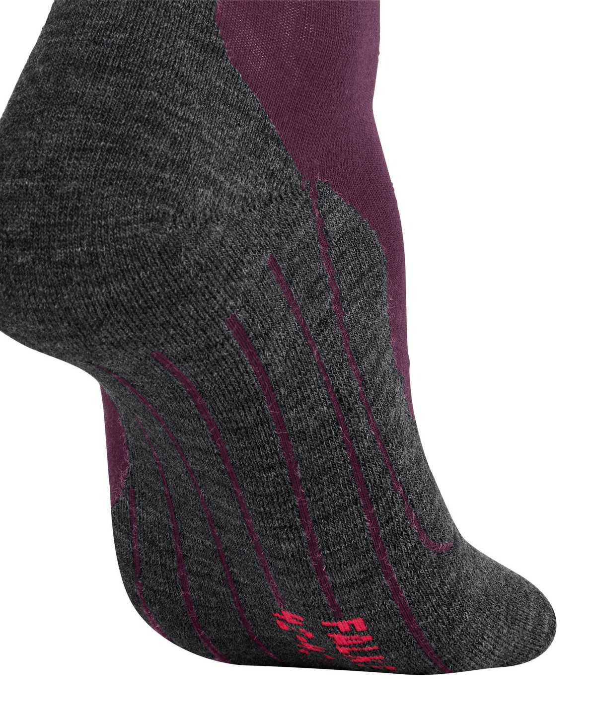 Falke TK5 Wander Wool Short Trekking Short sock Naisten Sports Socks Punainen | 90168RCZW