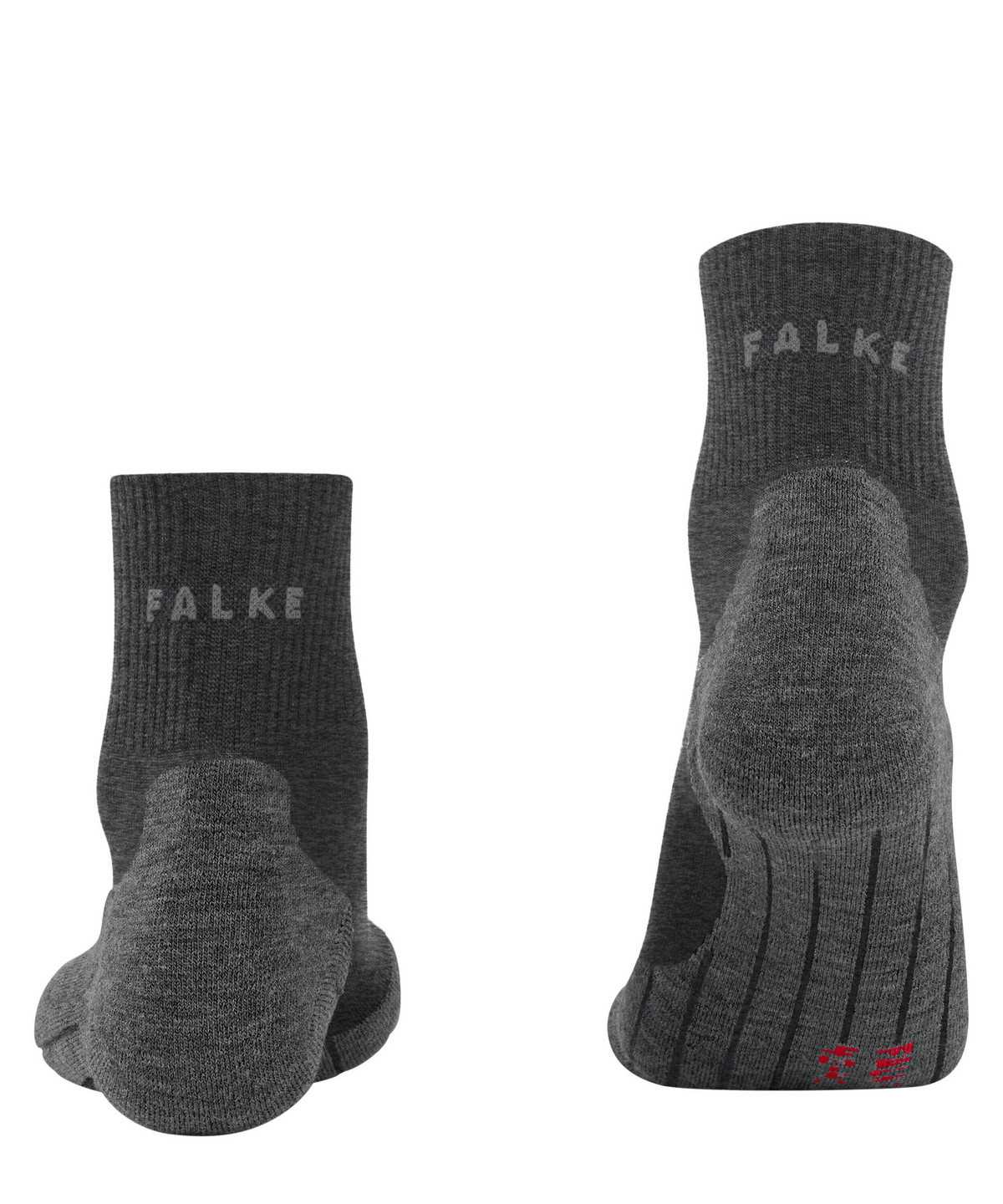 Falke TK5 Wander Wool Short Trekking Short sock Miesten Sukat Harmaat | 56721TYBO