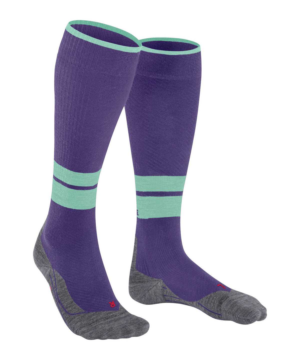 Falke TK Compression Energy Trekking Knee-high Socks Naisten Sports Socks Violetit | 35708LDAQ