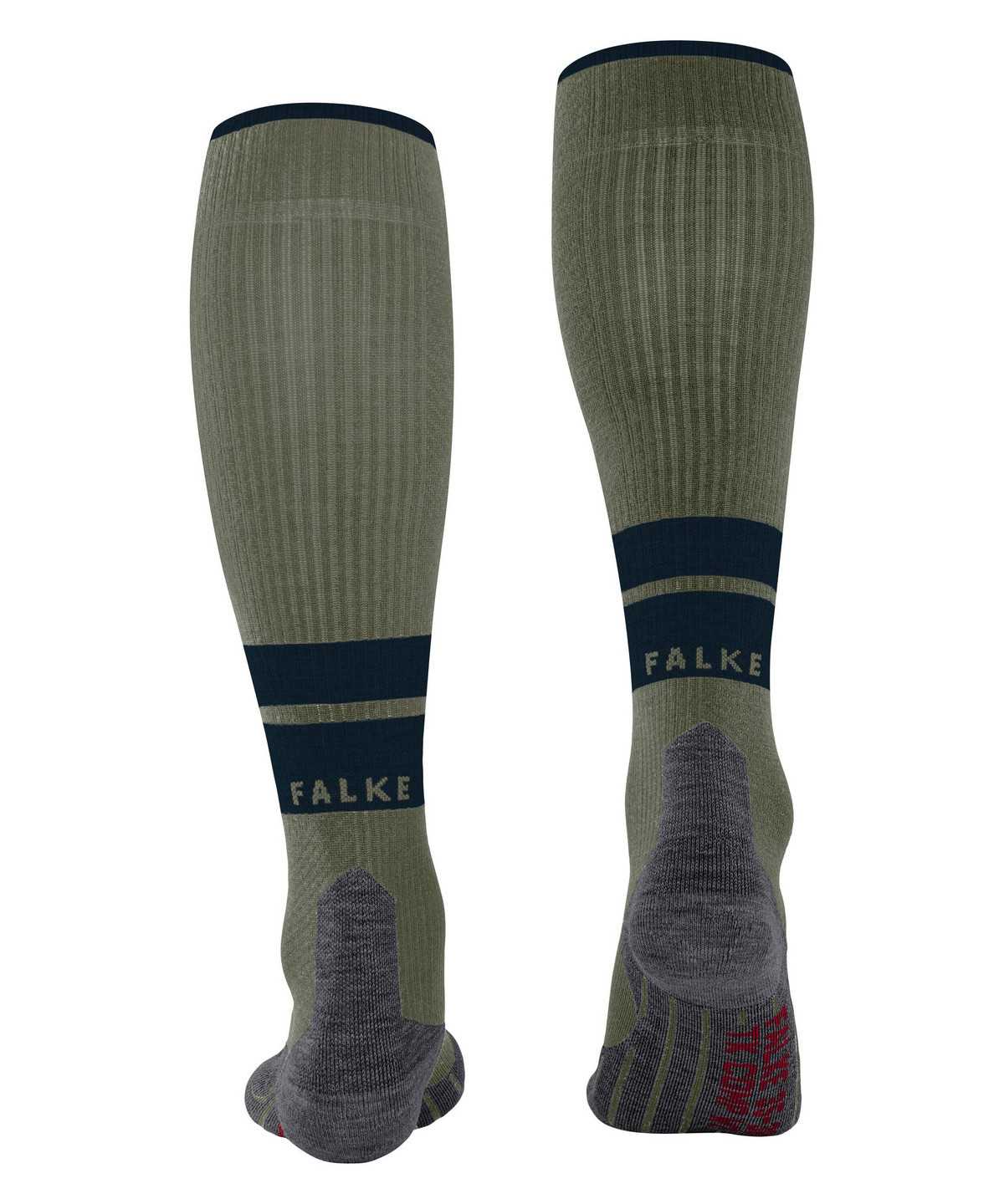 Falke TK Compression Energy Trekking Knee-high Socks Miesten Sukat Vihreä | 96504XIOU