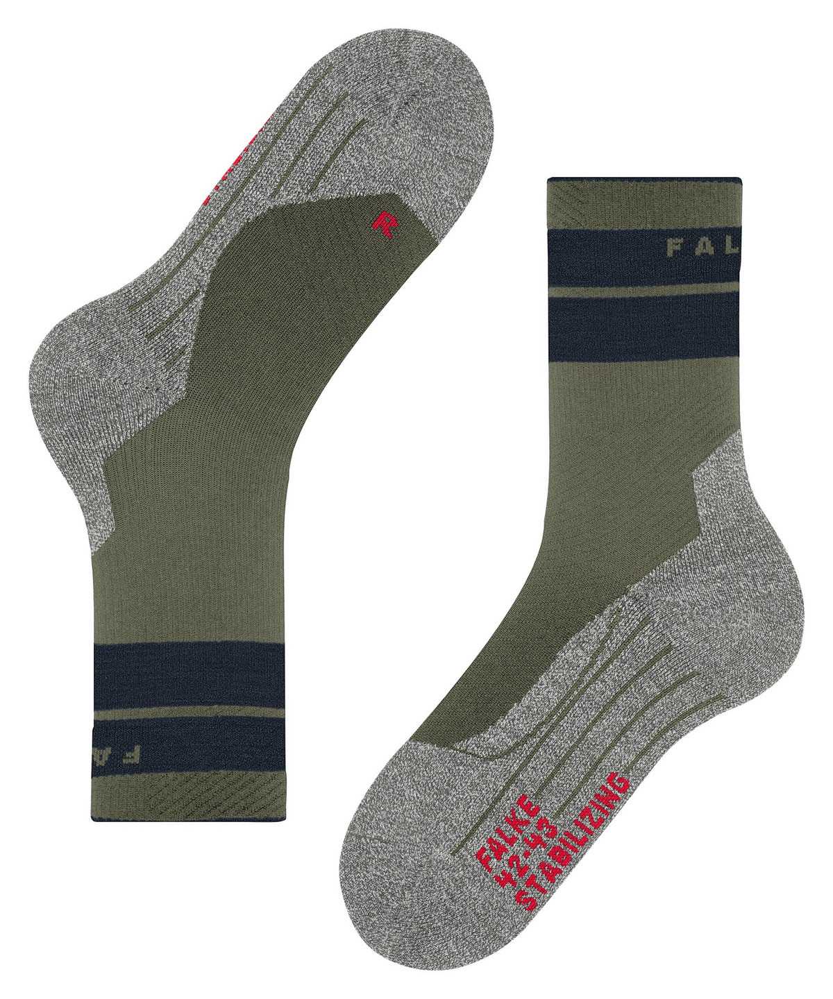 Falke TK Stabilizing Trekking Socks Miesten Sukat Vihreä | 39587MLAE