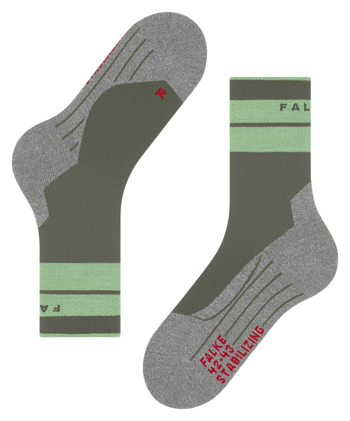 Falke TK Stabilizing Trekking Socks Naisten Sports Socks Vihreä | 61780AWXR