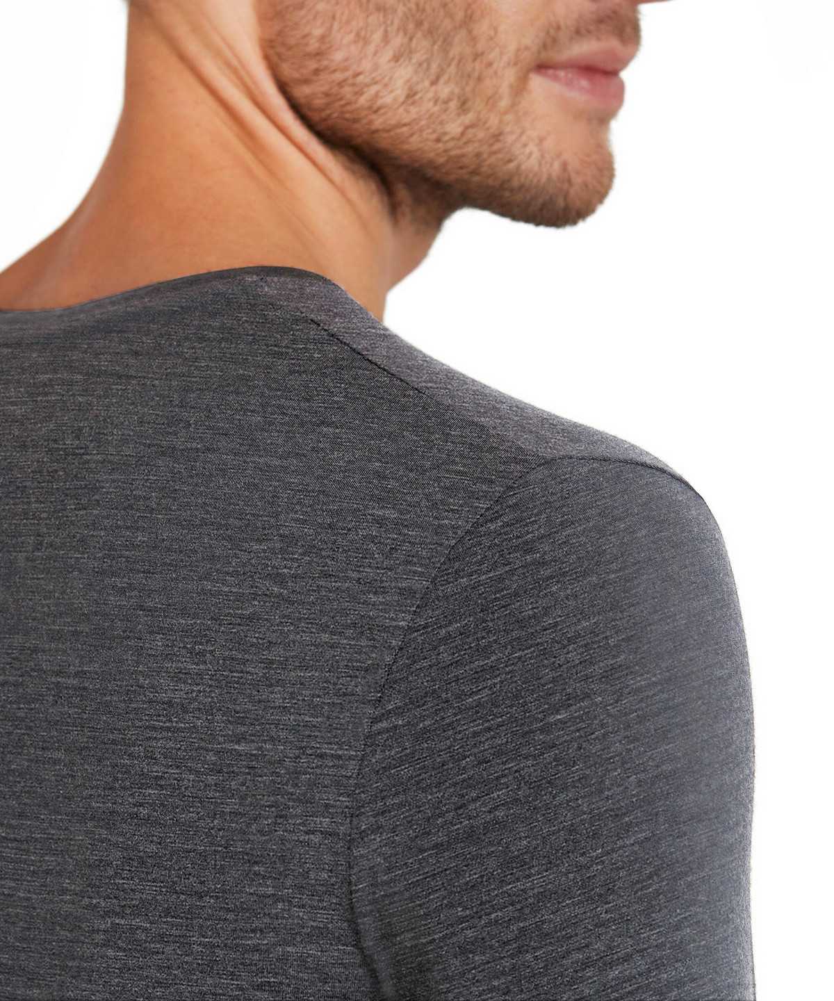 Falke T-Shirt V-neck Daily ClimaWool Miesten Lyhythihainen Paita Harmaat | 26059DLBN