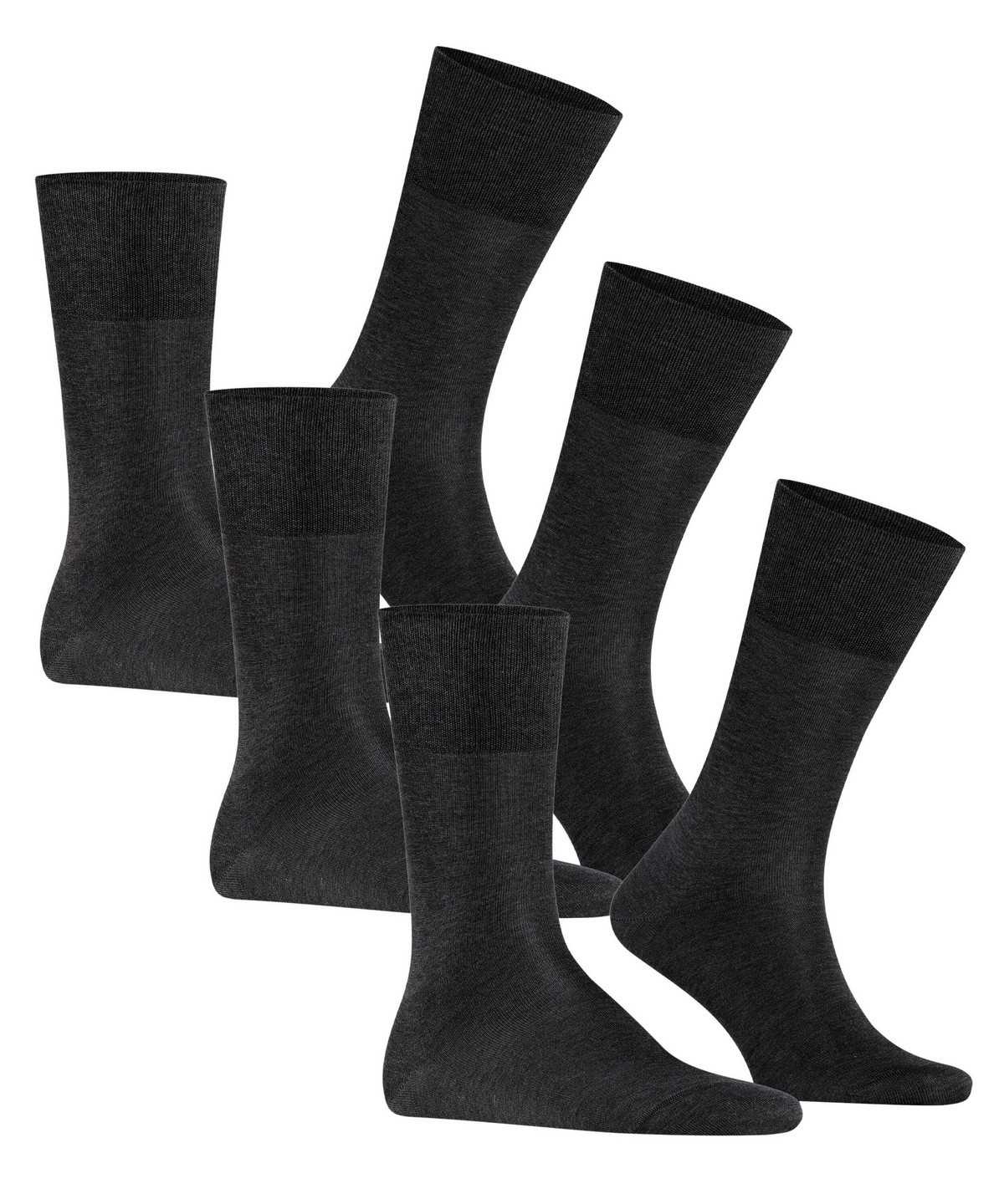 Falke Tiago 3-Pack Socks Miesten Sukat Harmaat | 09621HXZA