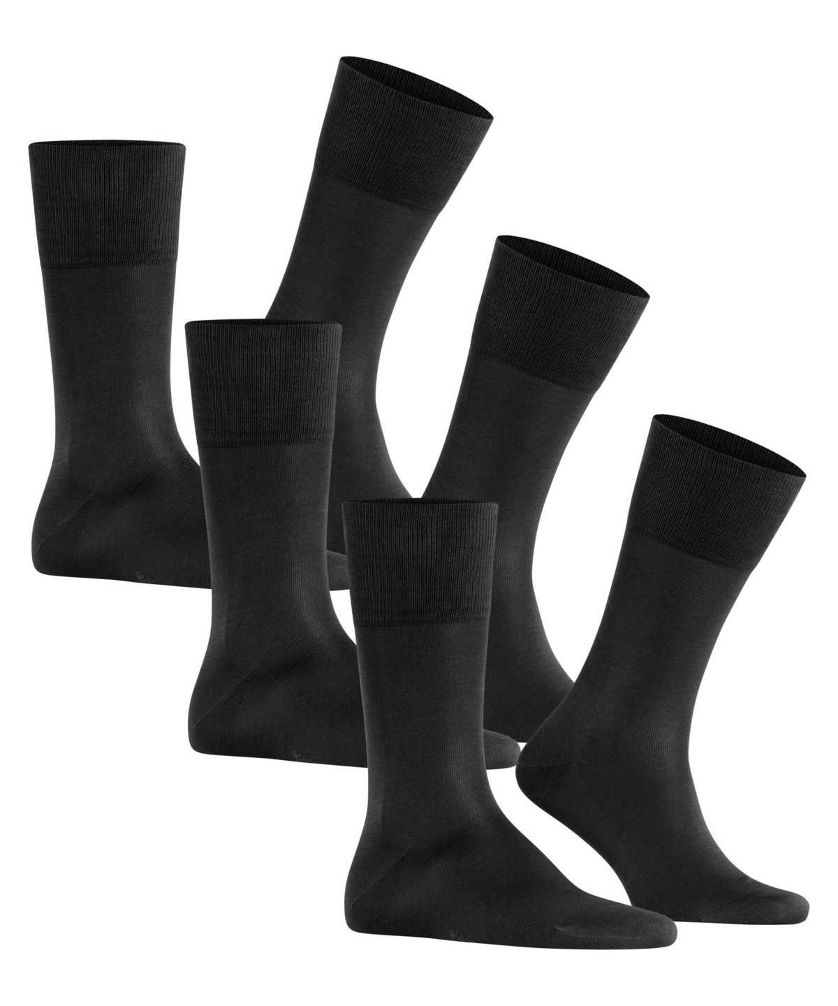 Falke Tiago 3-Pack Socks Miesten Sukat Mustat | 26918CBML